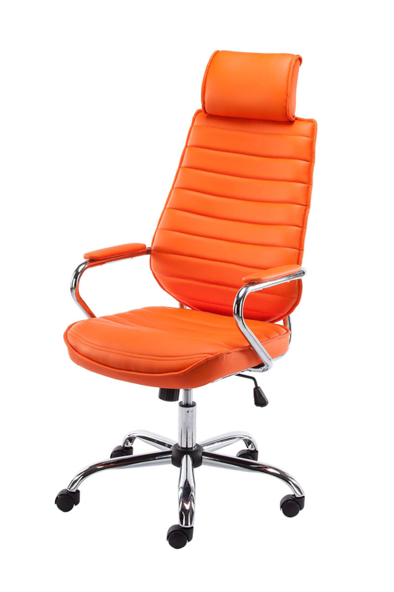 Chaise de Bureau Rako en Cuir Synthétique