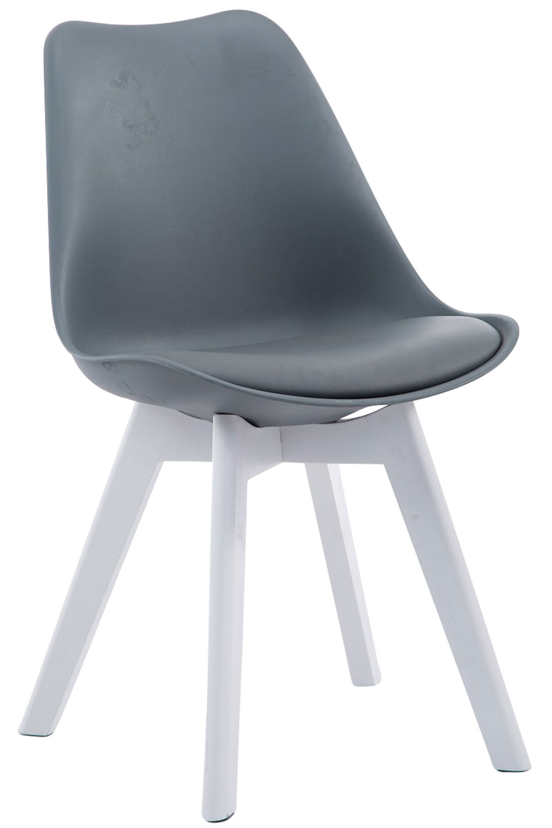 Lot de 4 chaises de salle à manger Borneo V2 en similicuir