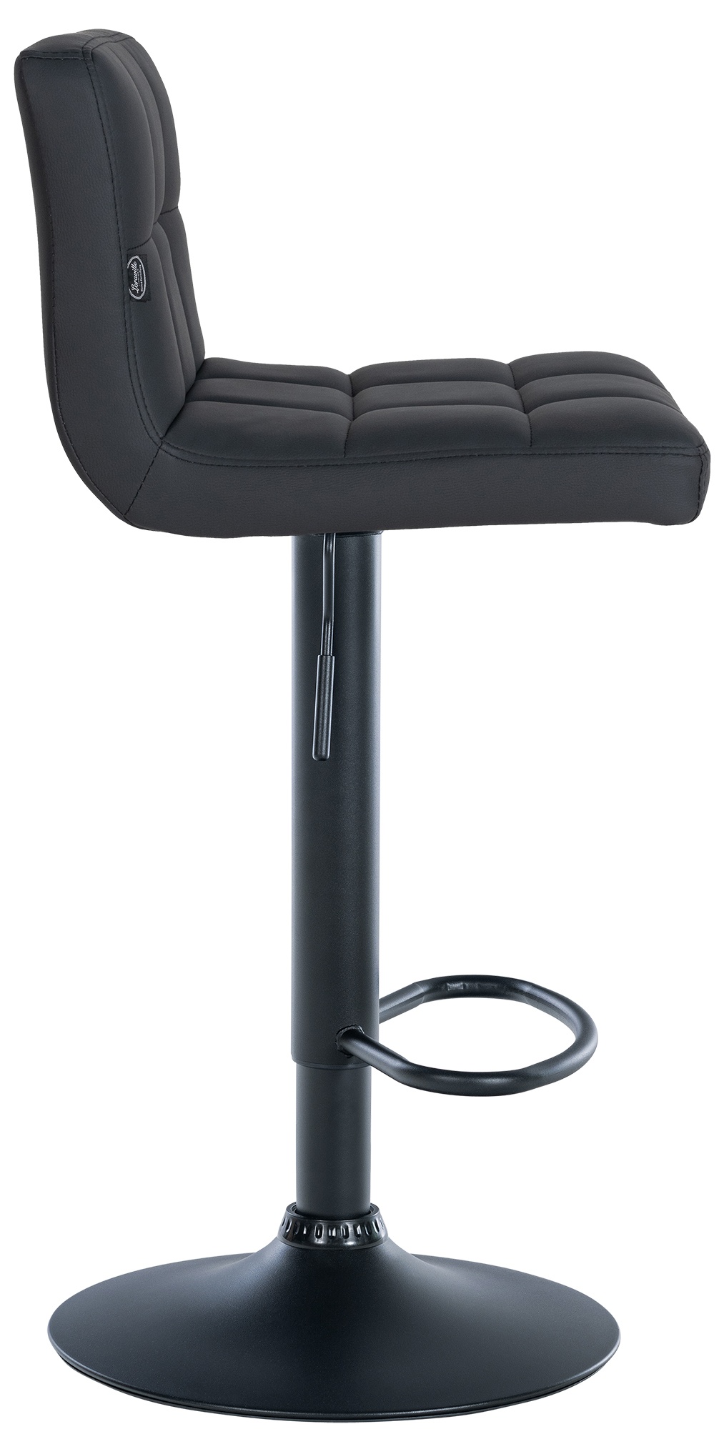 Lot de 4 tabourets de bar Feni similicuir