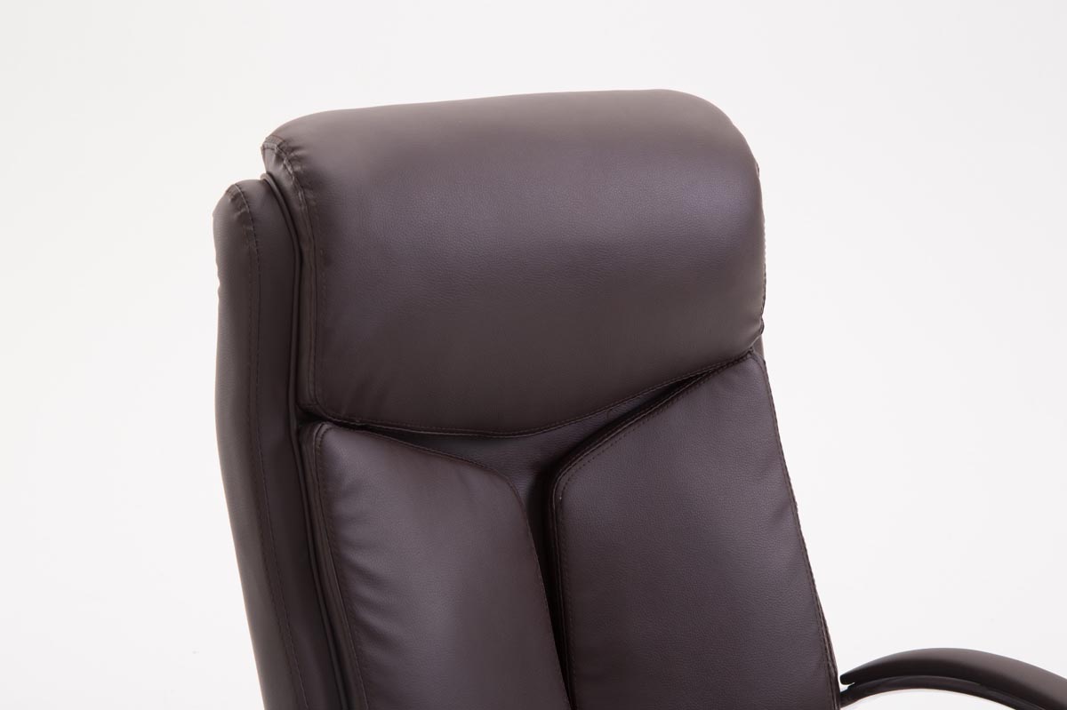 Fauteuil de bureau XL Vaud similicuir