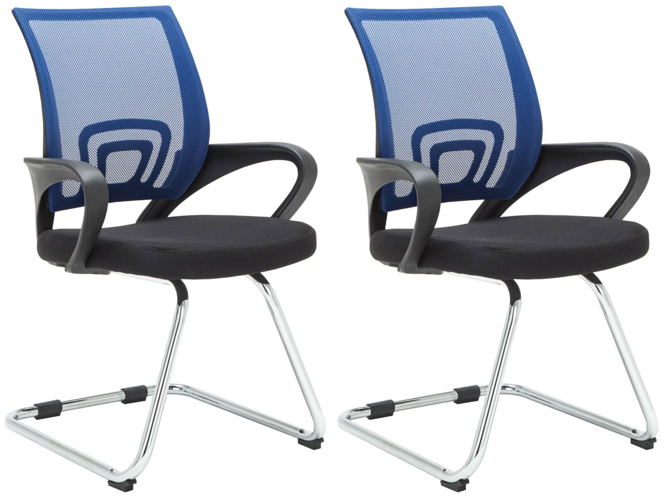 Lot de 2 chaises cantilever Eureka