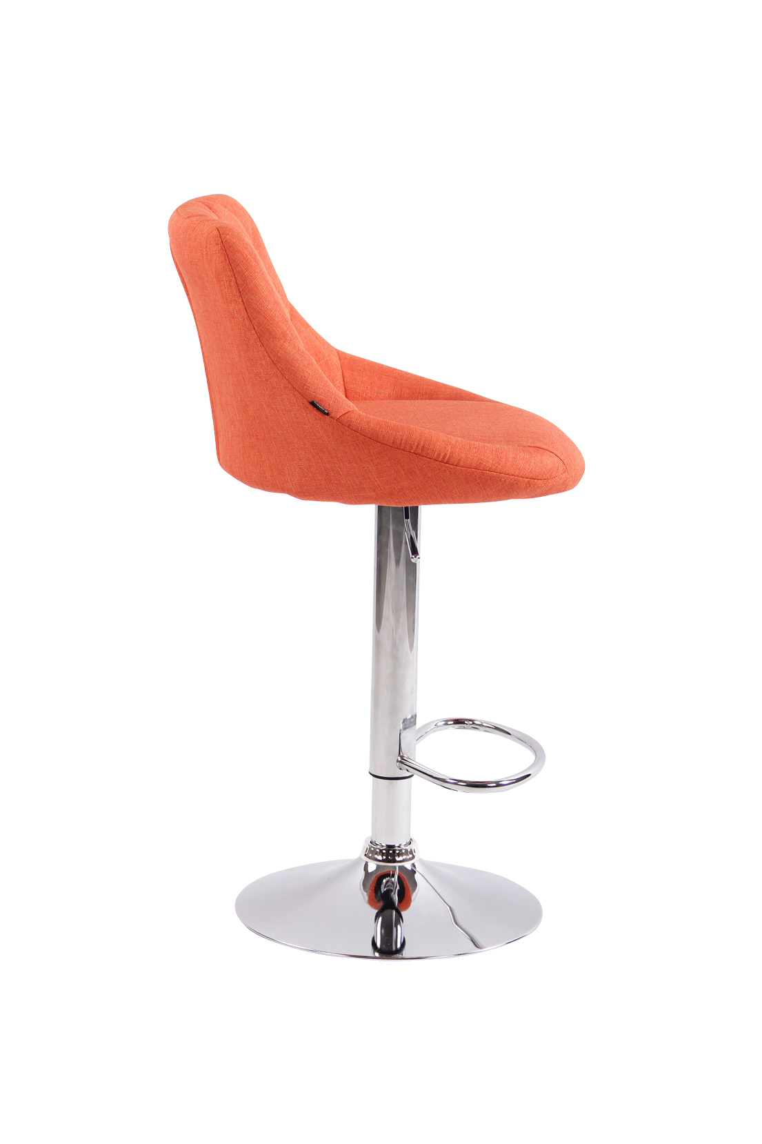 Lot de 2 tabourets de bar Lazio tissu