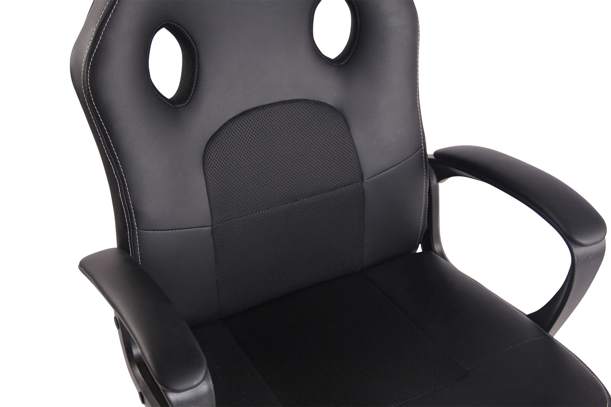 Chaise de bureau Elbing en similicuir