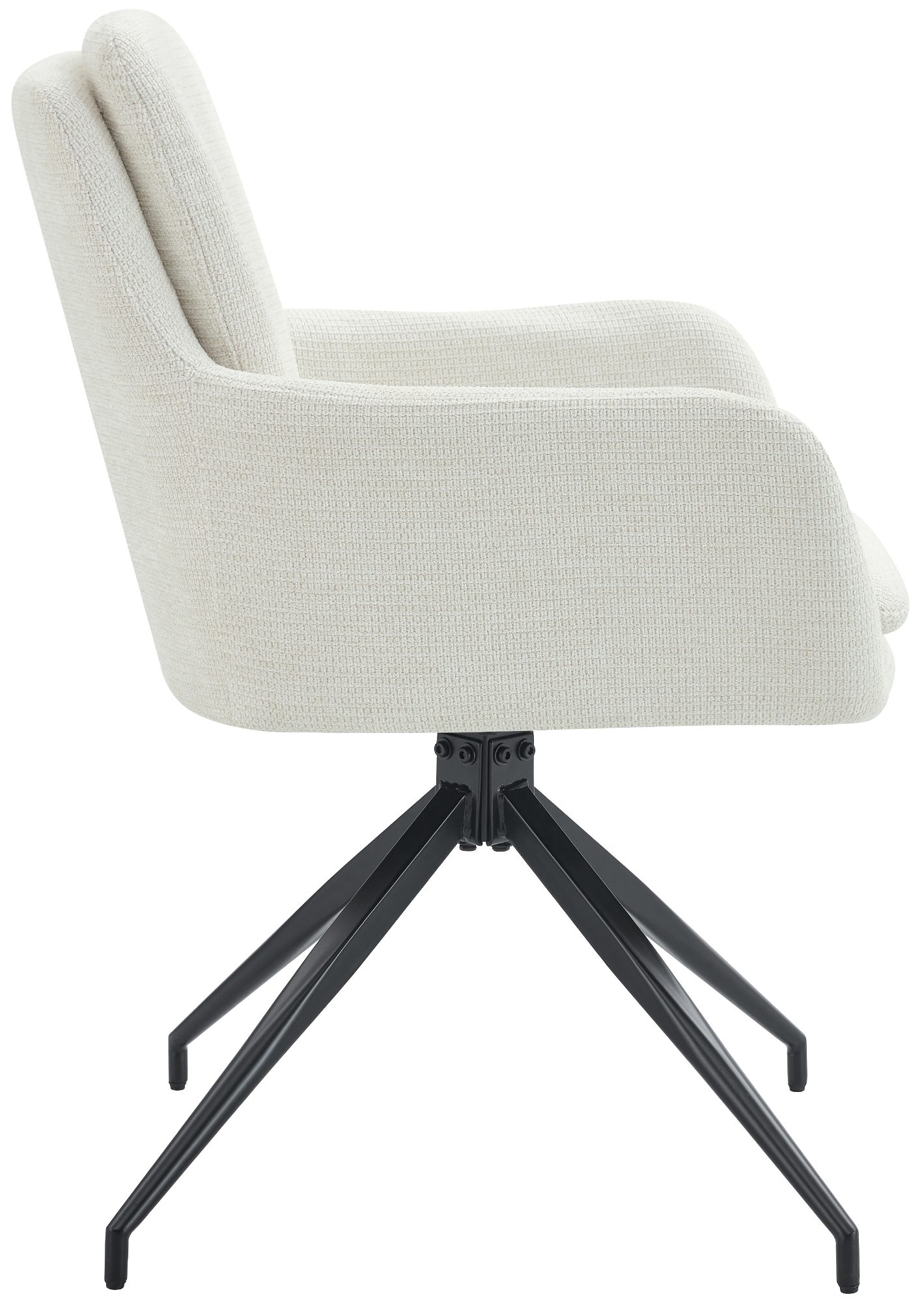 Lot de 2 chaises de salle à manger Pickett en tissu