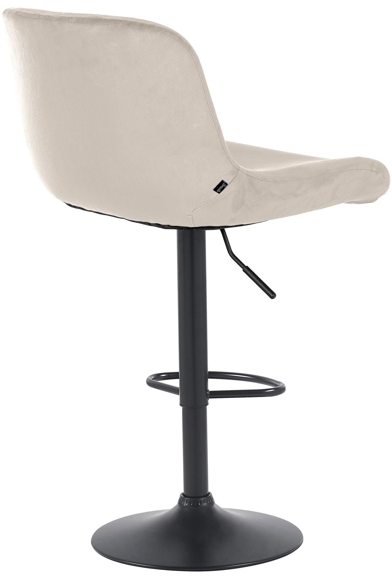 Lot de 2 tabourets de bar Solon noir
