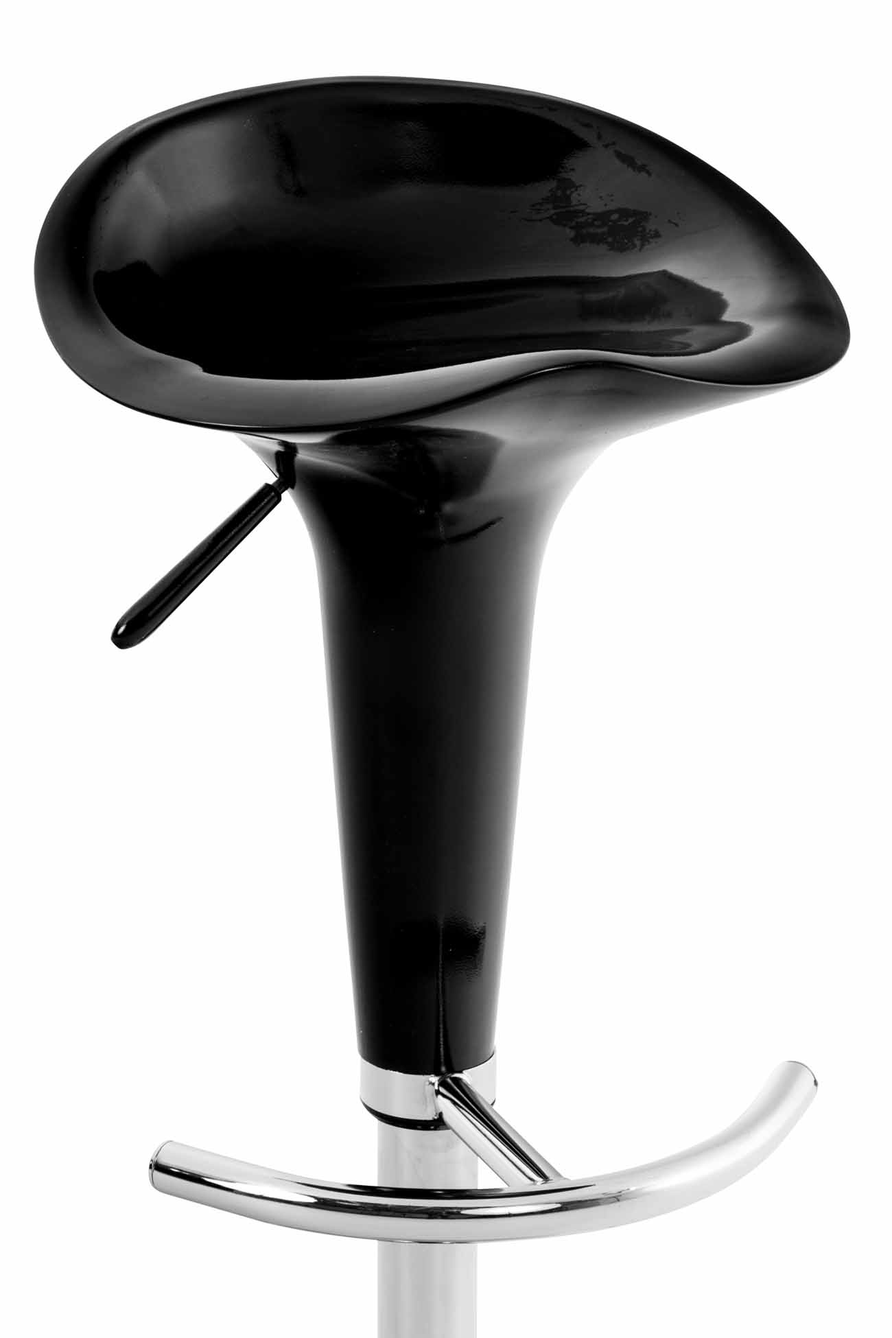 Tabouret de bar Saddle avec Assise en p^lastique pied en métal