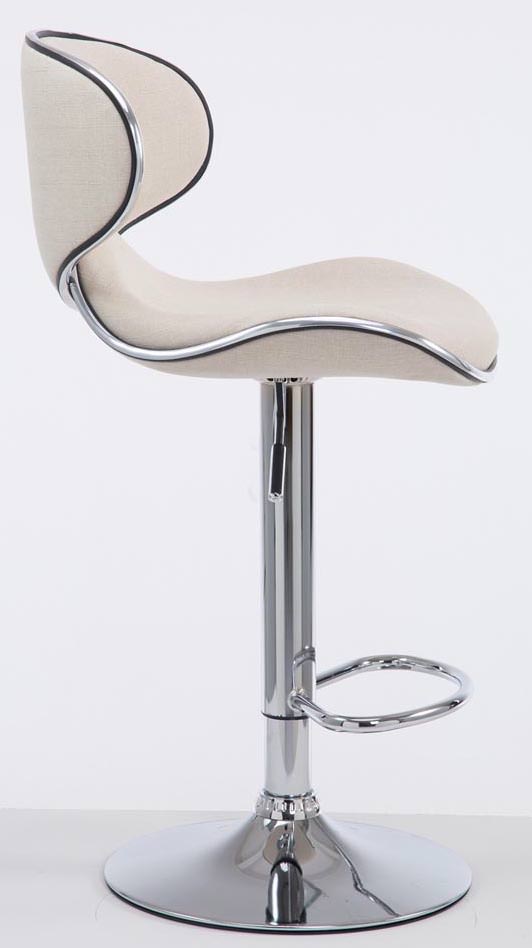 Lot de 2 tabourets de bar Las Vegas V2 en tissu