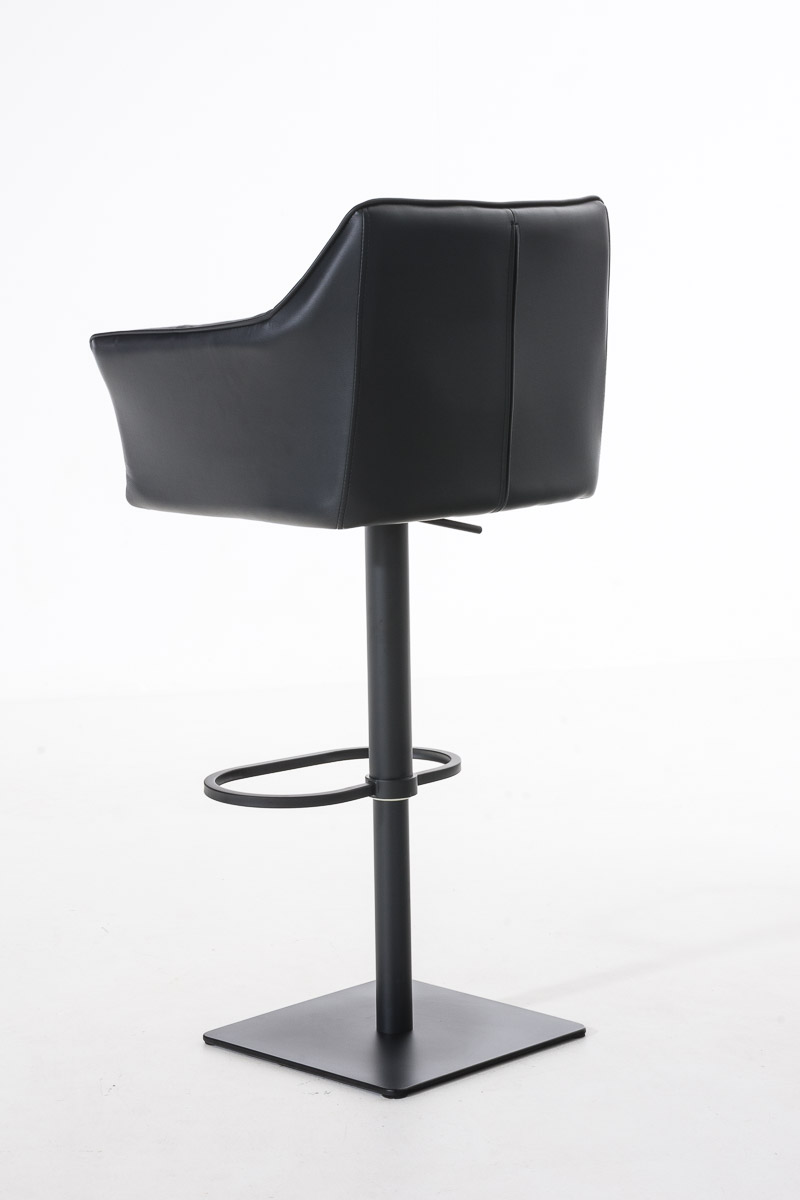 Tabouret de bar Damaso avec revetement en similicuir