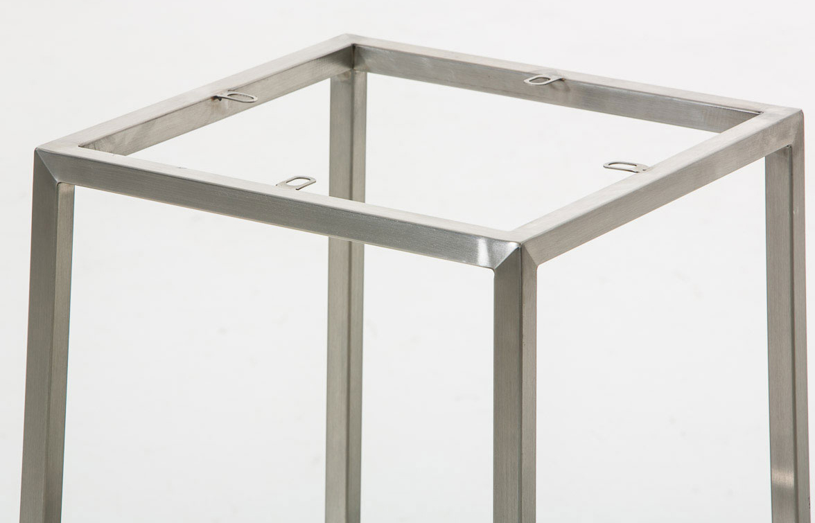 Lot de 2 tabourets de bar Montréal avec revêtement en tissu