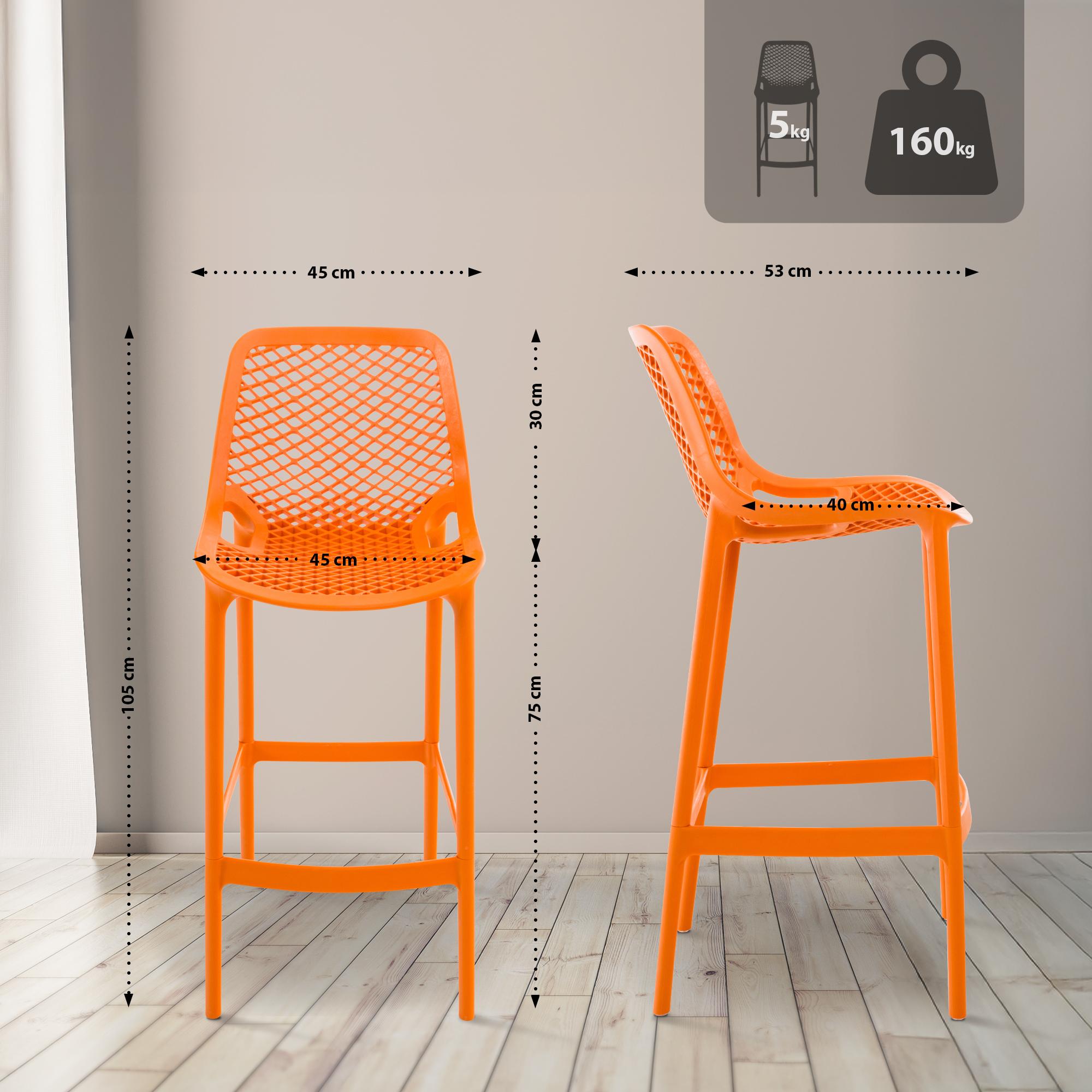 Tabouret de Bar Extérieur Air