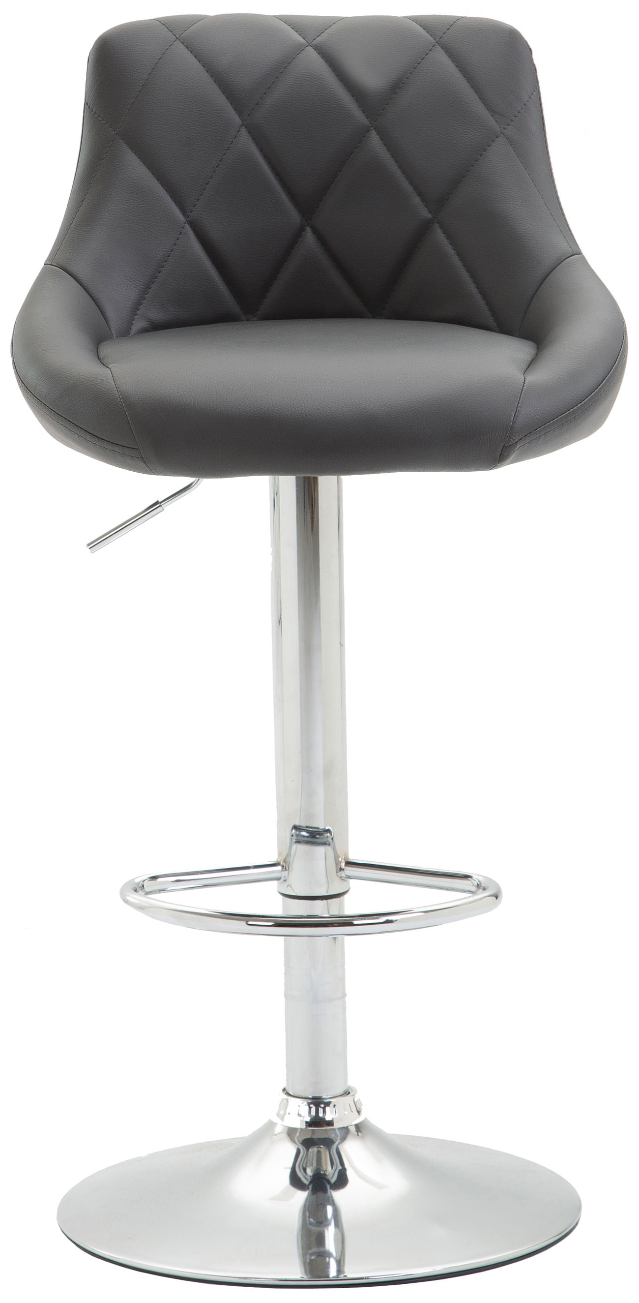 Lot de 2 tabourets de bar Lazio similicuir
