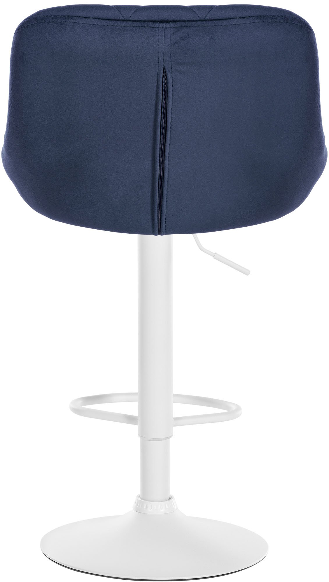 Lot de 2 tabourets de bar Lazio velours