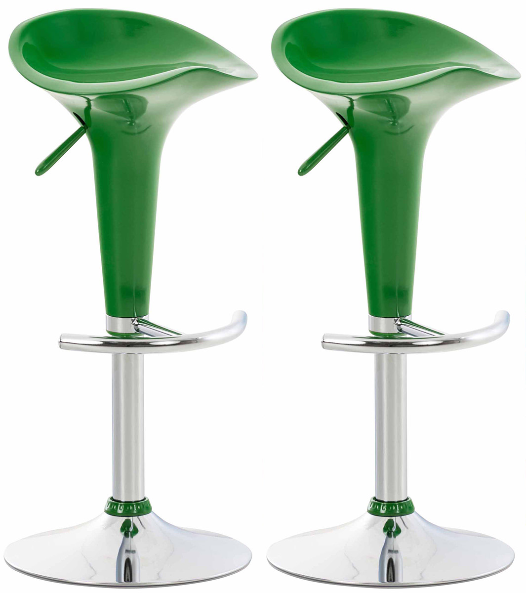 Lot de 2 Tabourets de Bar Saddle