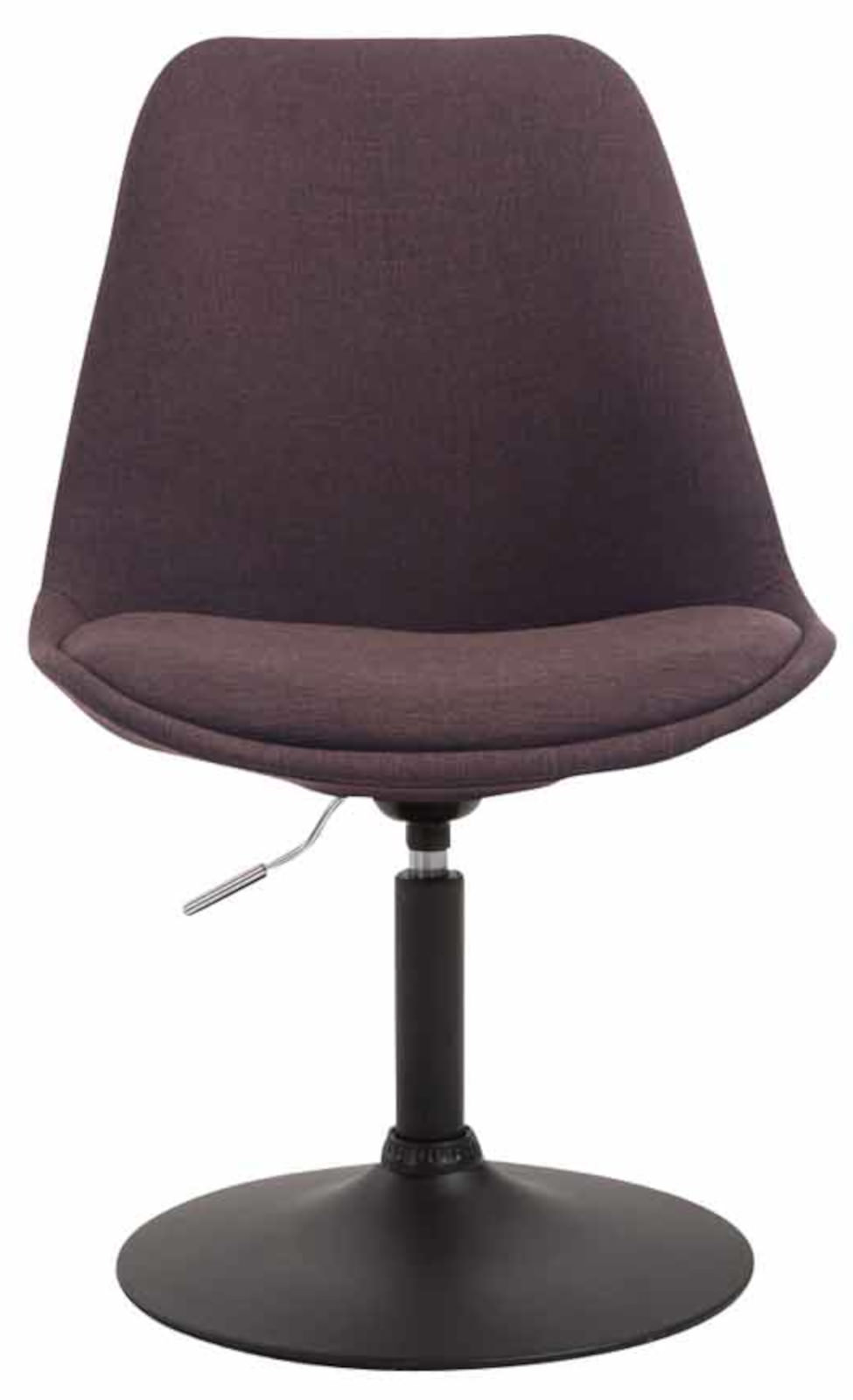 Lot de 4 Chaises de salle à manger Maverick tissu avec pied trompette