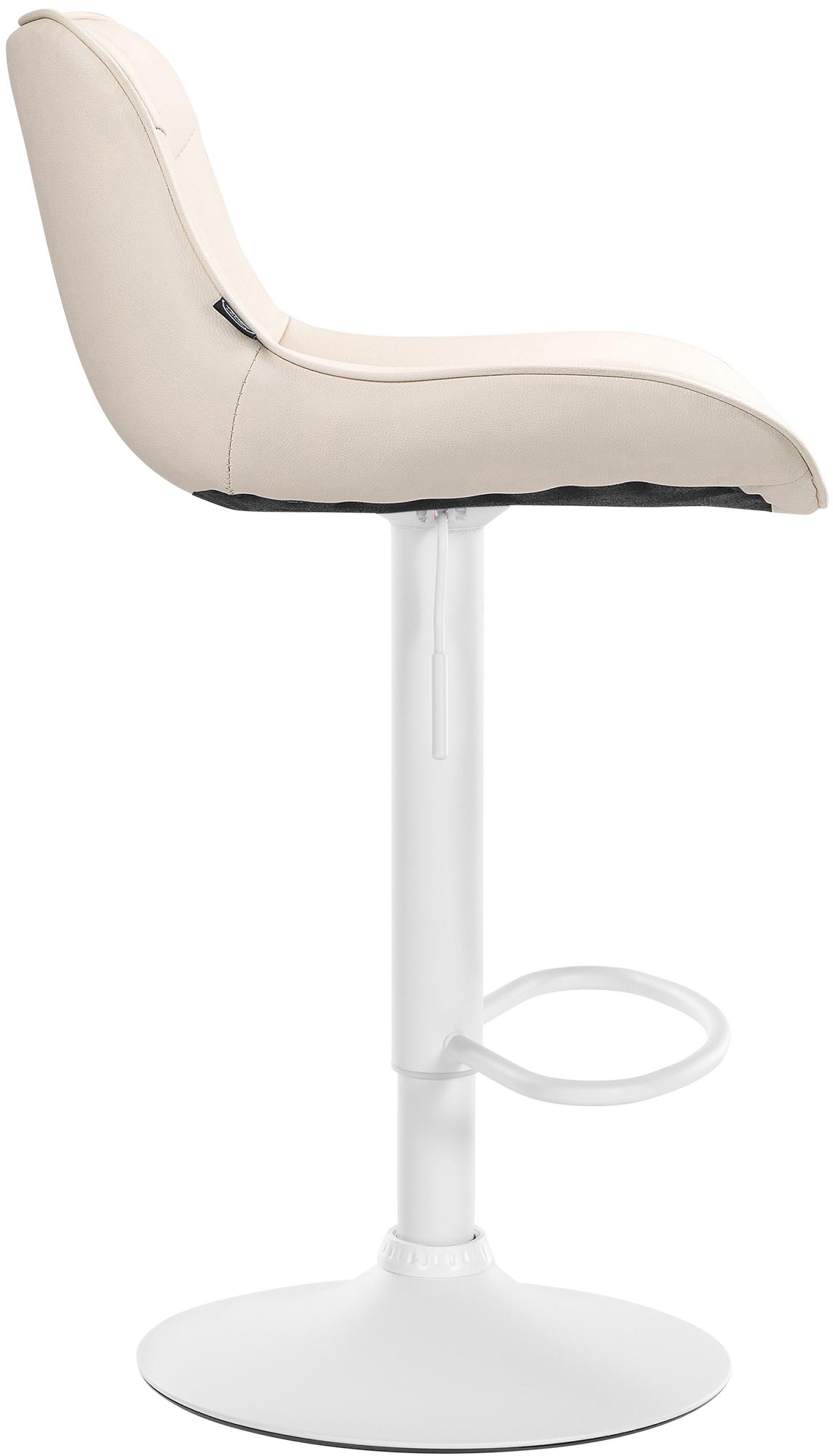 Lot de 2 tabourets de bar Vonore en similicuir