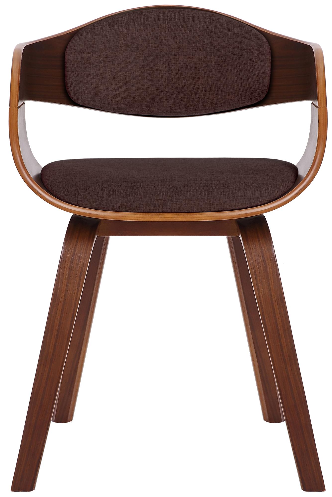 Lot de 2 chaises de salle à manger Kingston en Tissu