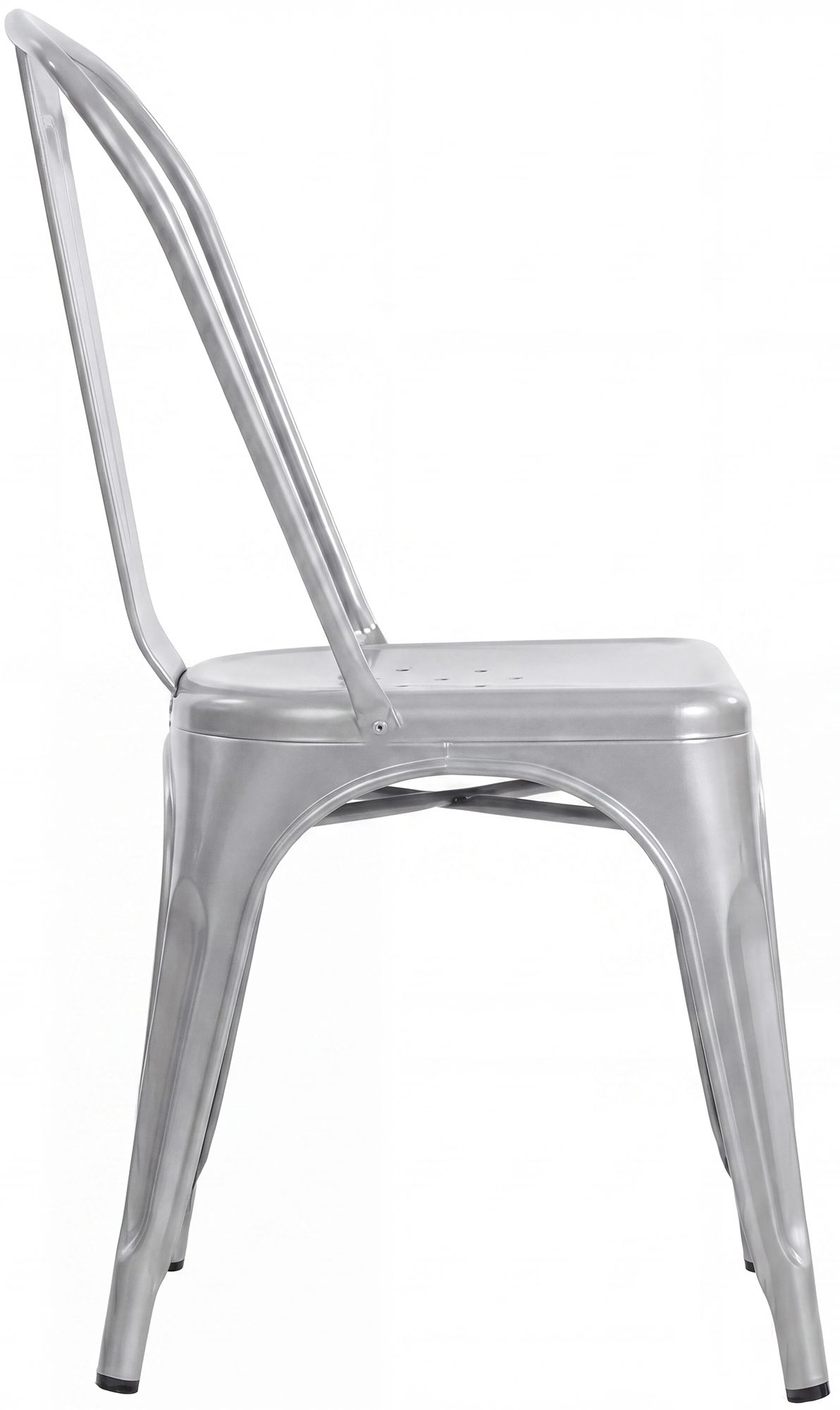 Chaise empilable en metal Benedikt