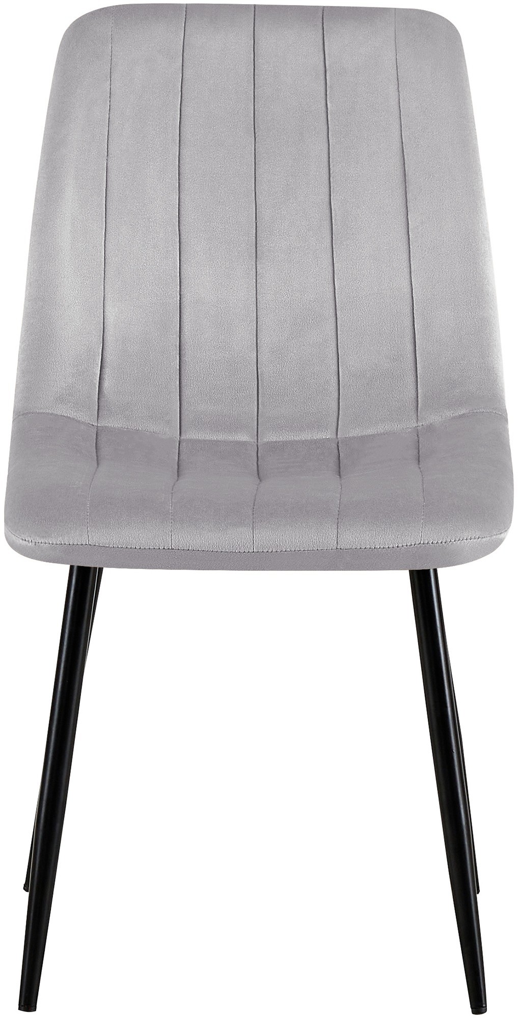Chaise de salle à manger Dijon avec Piètement en métal noir
