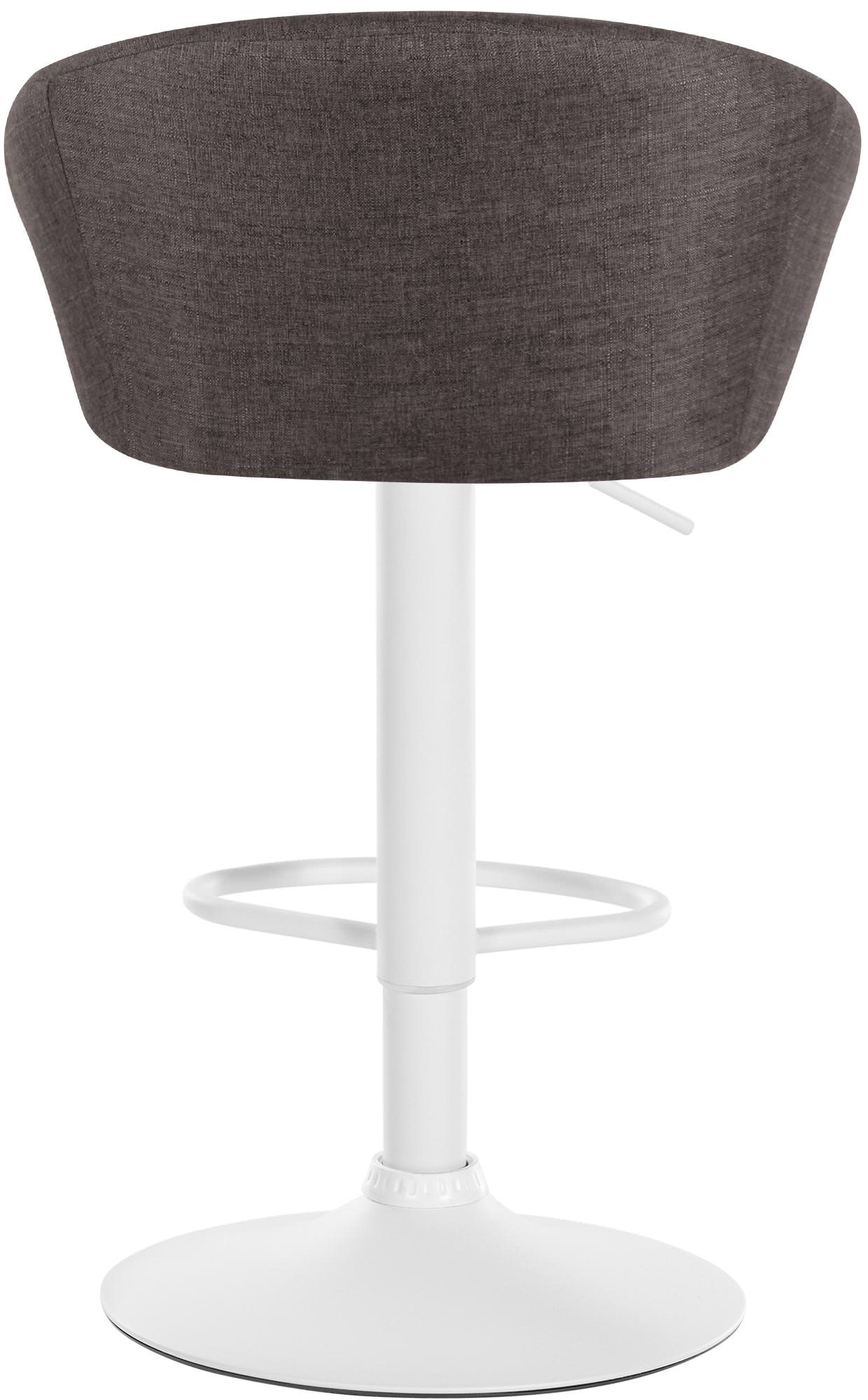 Tabouret de bar Davie Tissu
