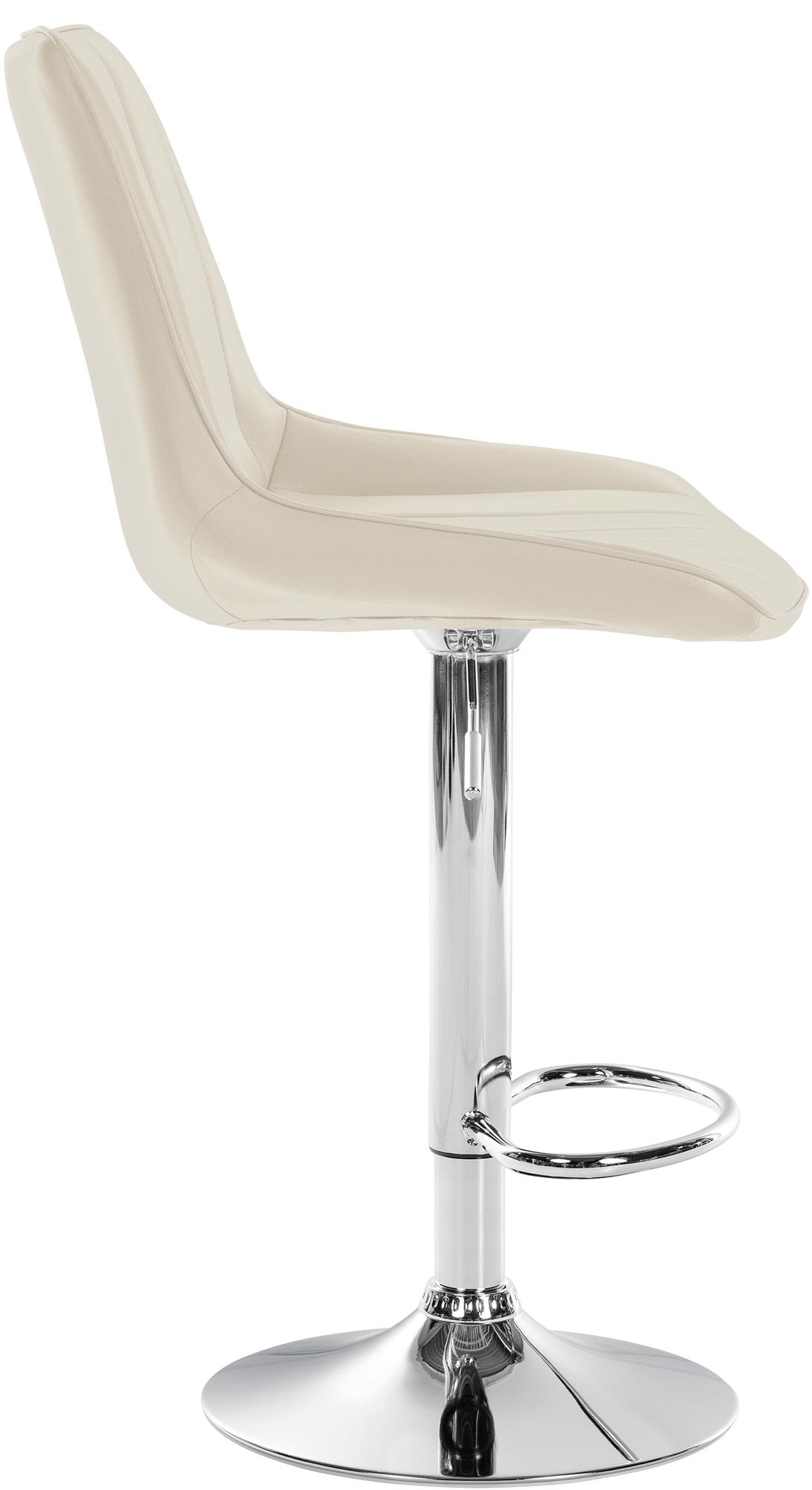 Lot de 2 tabourets de bar Toni en similicuir