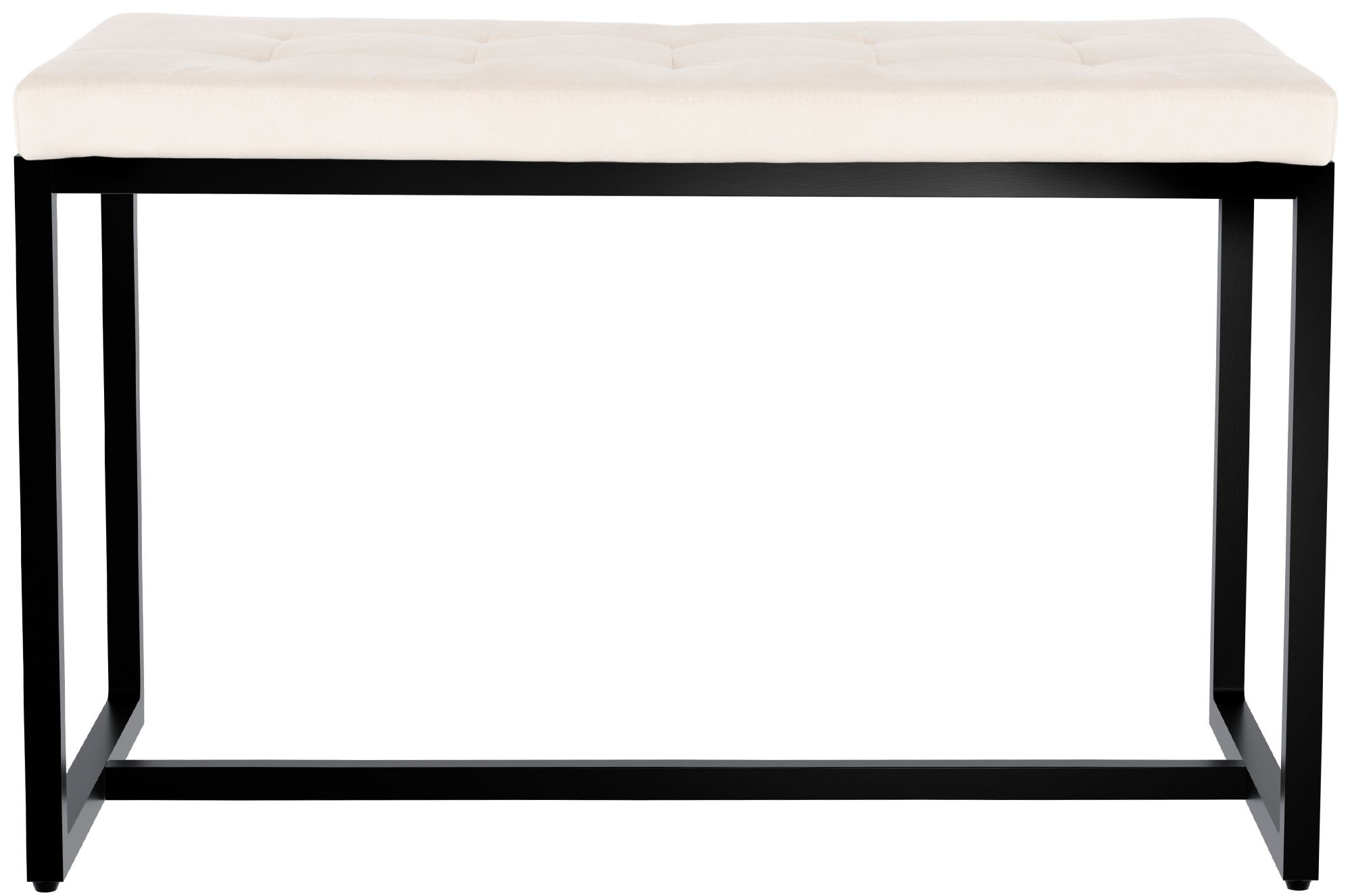 Banc Barci avec structure noire