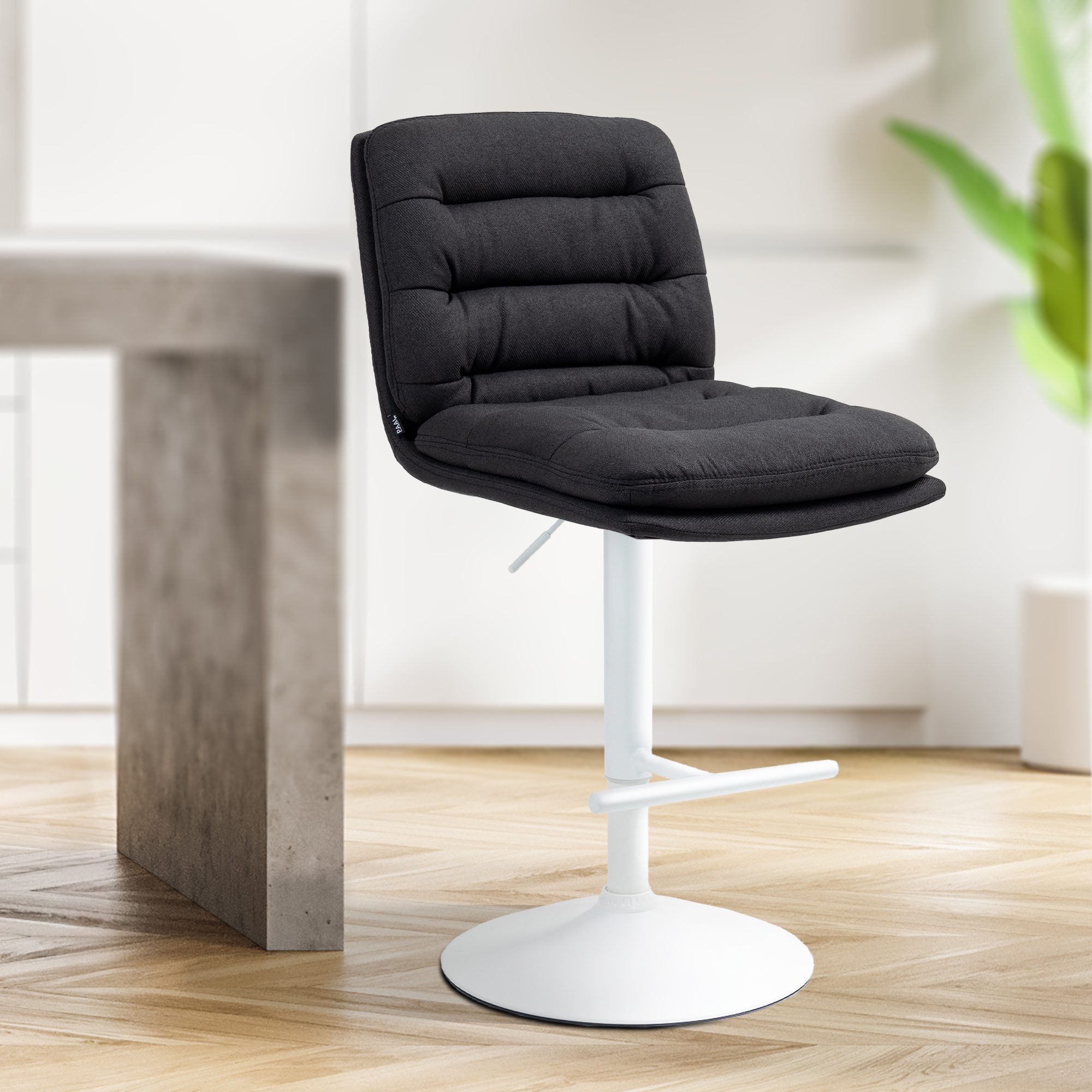 Tabouret de bar Damar Tissu