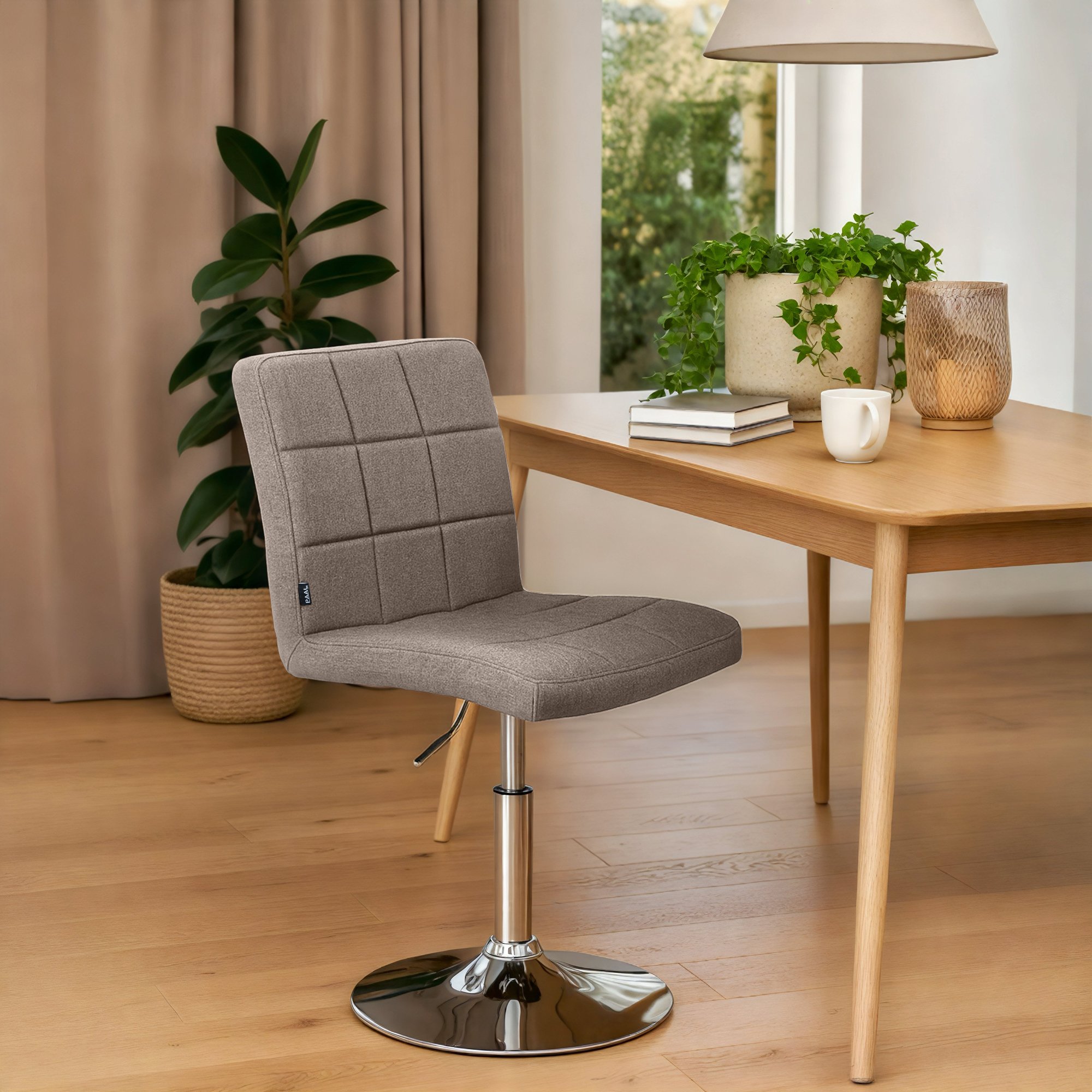 Chaise de salle à manger Ricky en tissu