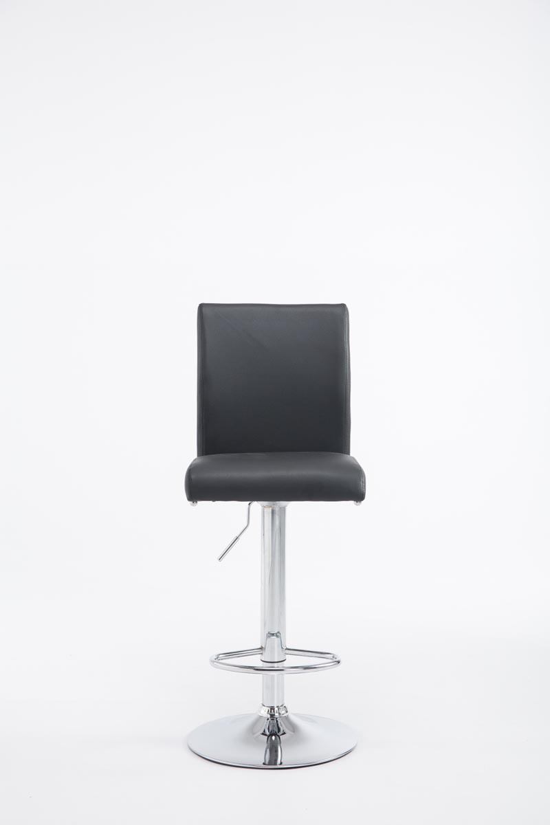 Tabouret de bar Köln en similicuir avec pied en métal