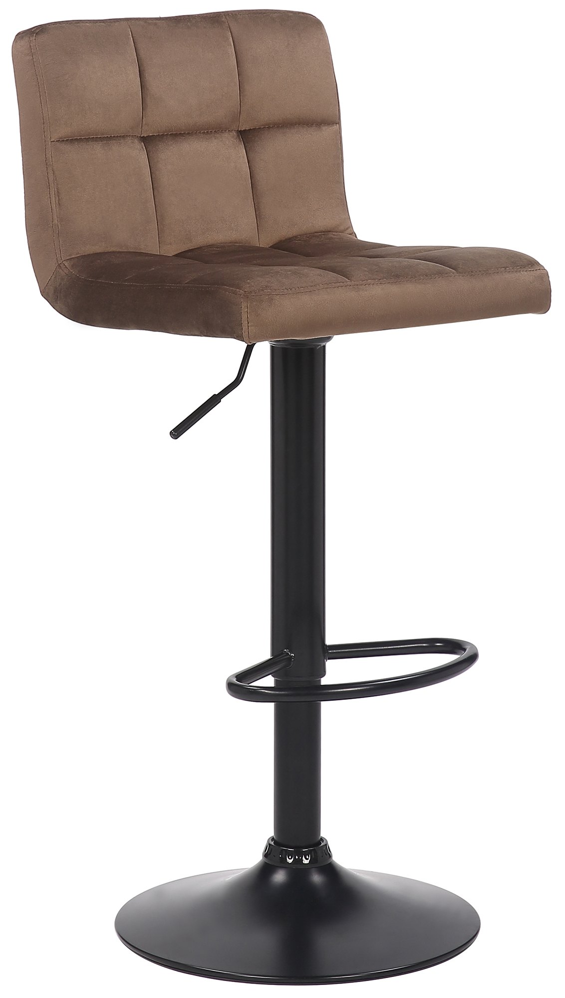 Tabouret de bar Feni en velours