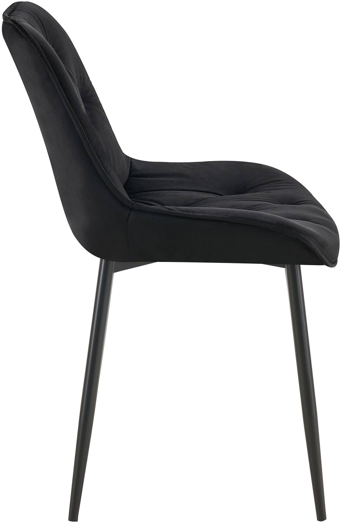Lot de 2 chaises de salle à manger Wallace velours
