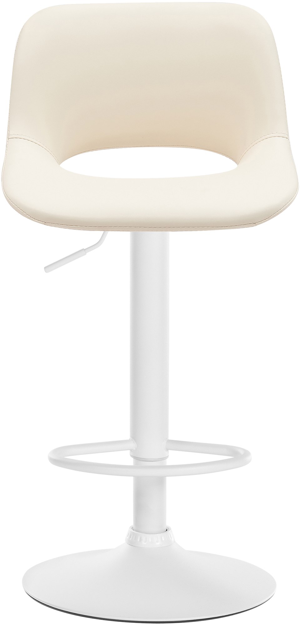 Lot de 2 tabourets de bar Camden en similicuir