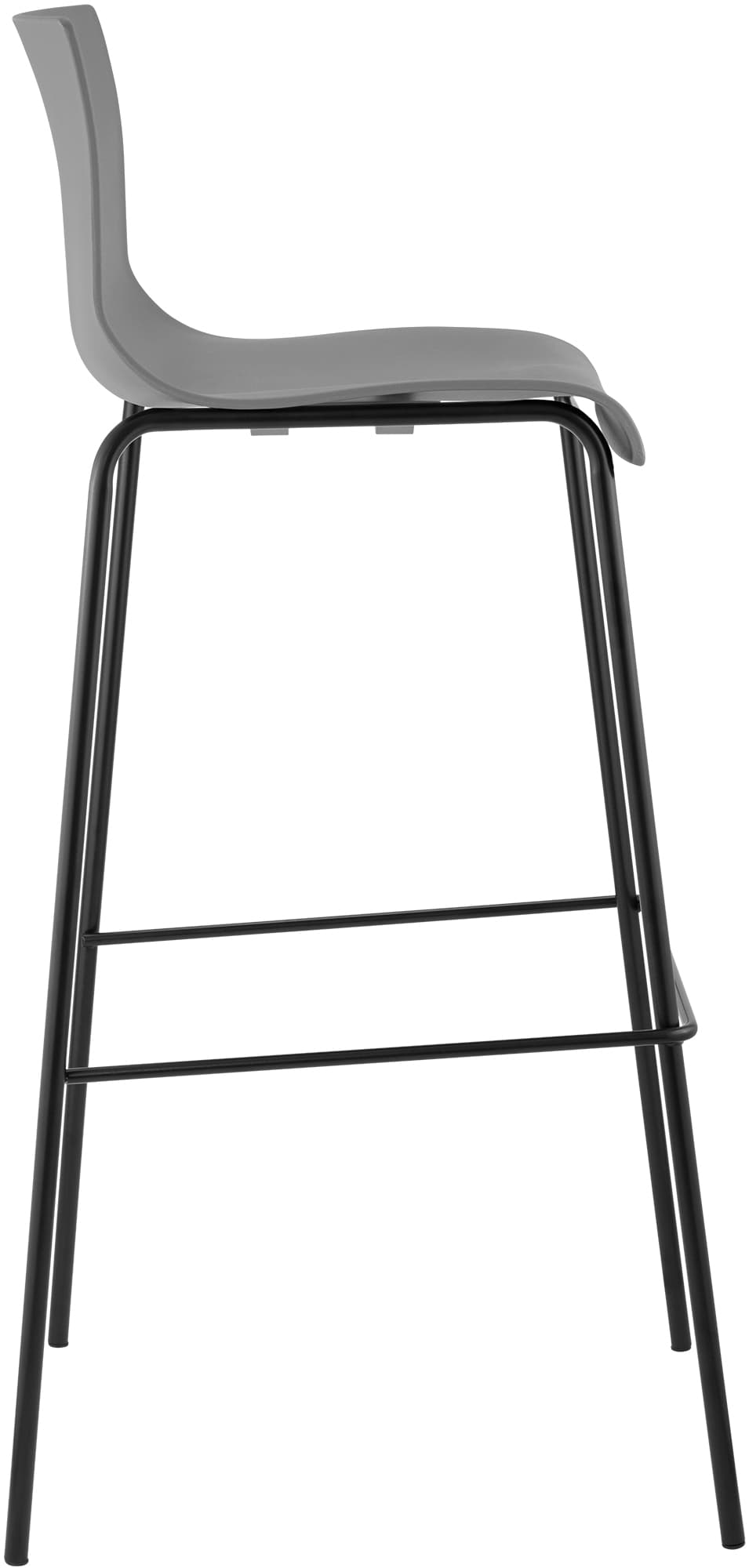 Lot de 2 tabourets de bar Hover en plastique