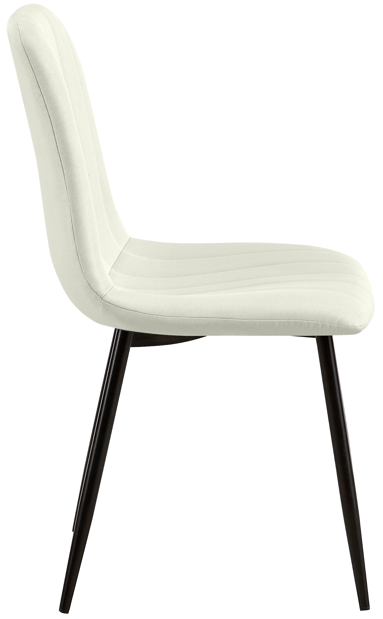 Chaise de salle à manger Dijon avec Piètement en métal noir