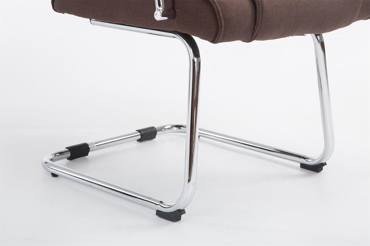 Chaise visiteur Attila tissu