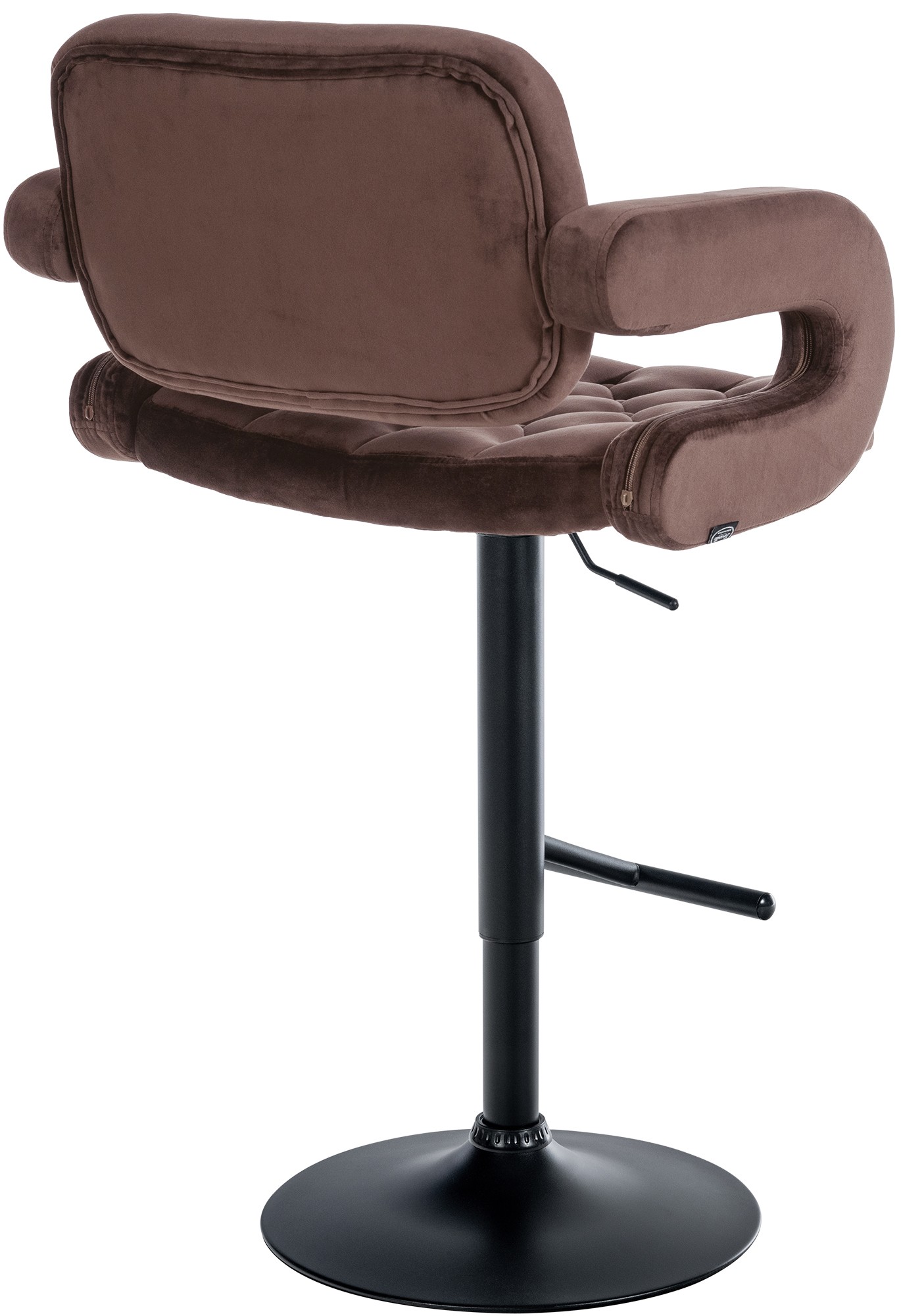 Tabouret de bar Dublin velours