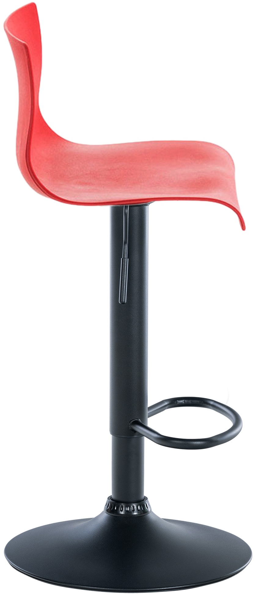Tabouret de bar Hover Réglable en Hauteur Assise Plastique