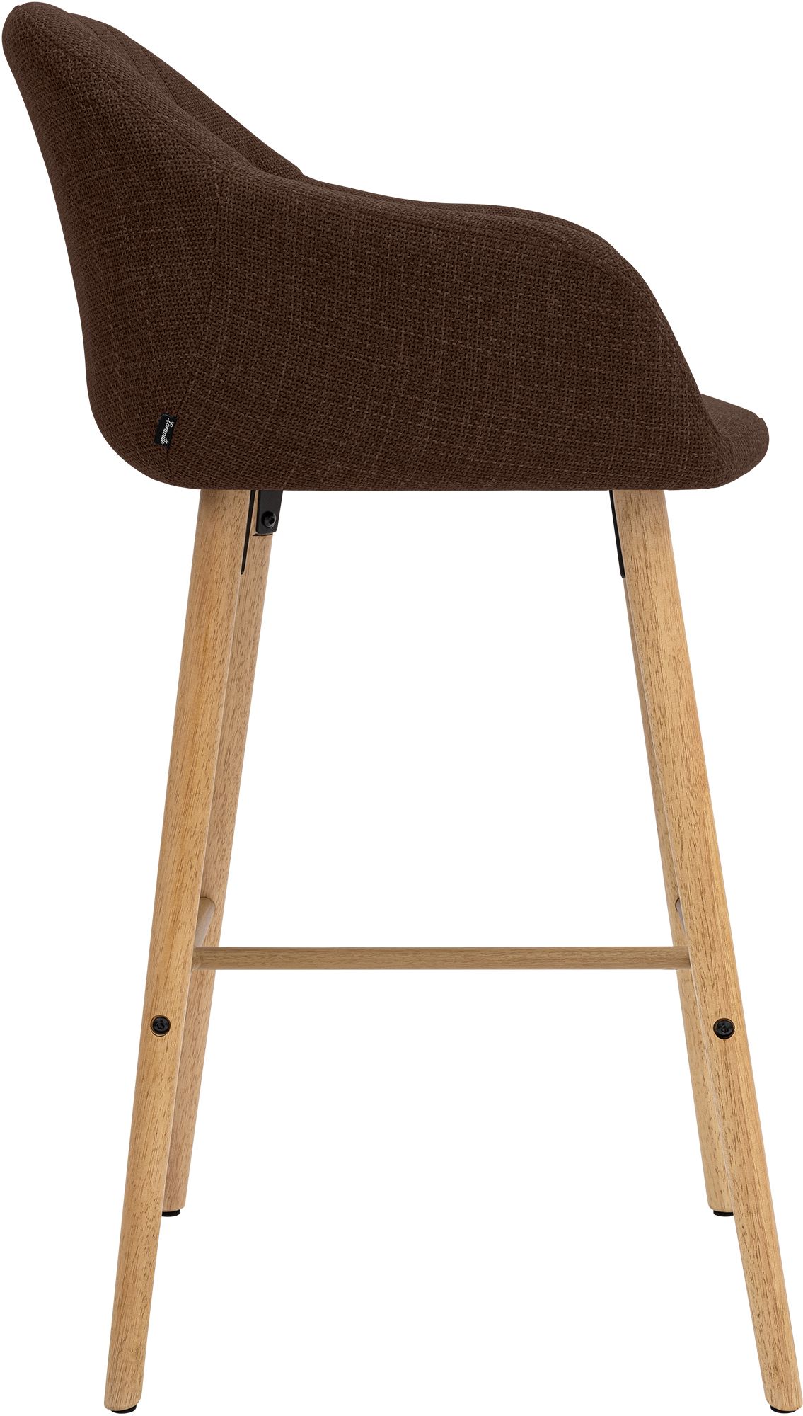 Tabouret de bar Ando tissu