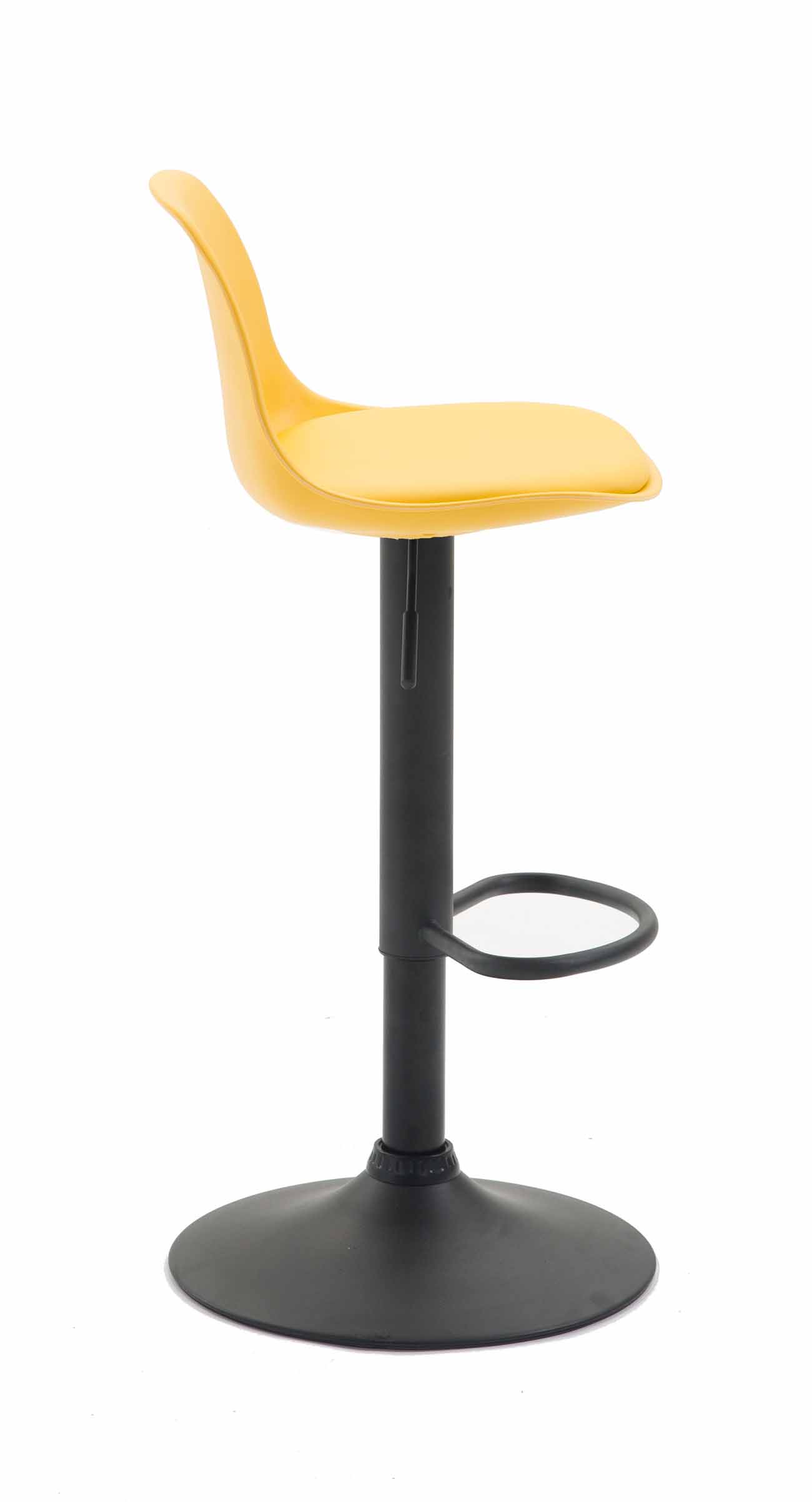 Tabouret de bar Kiel Similicuir et coque en plastique