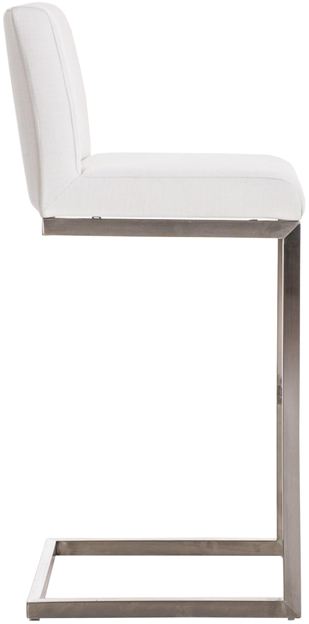 Tabouret de bar Paros revêtement en tissu