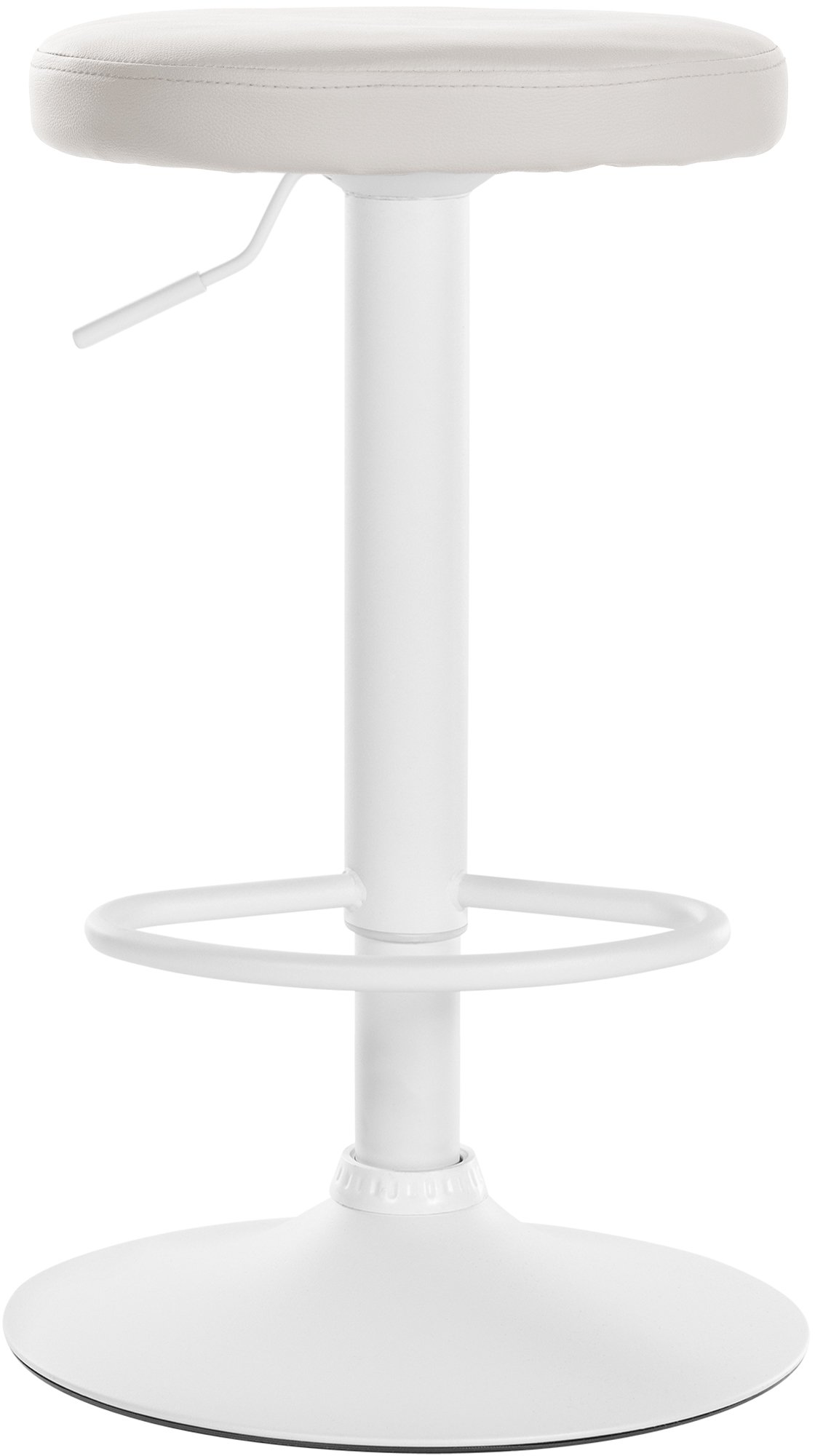 Lot de 2 tabourets de bar Ponte en similicuir