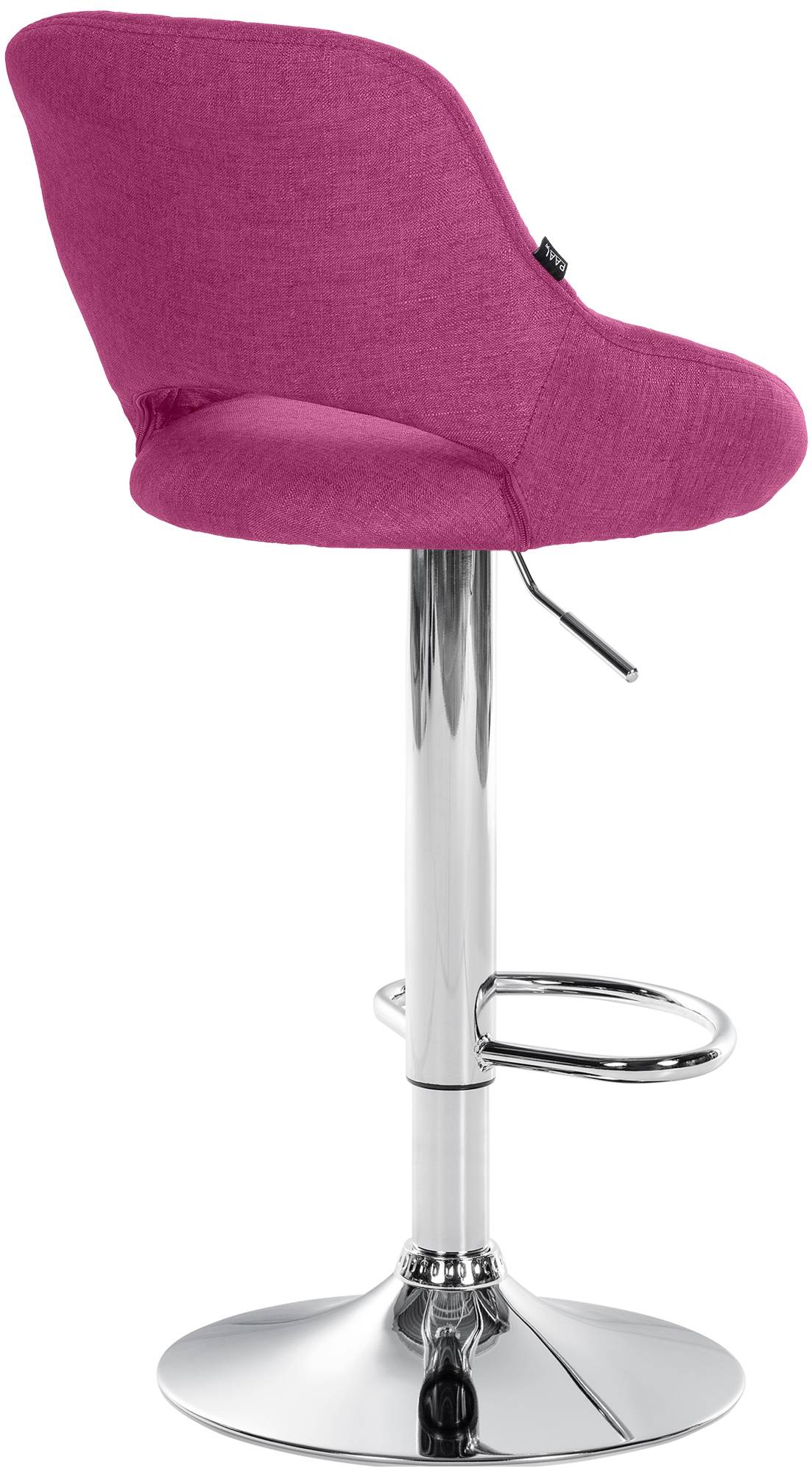 Lot de 2 tabourets de bar Milet en tissu