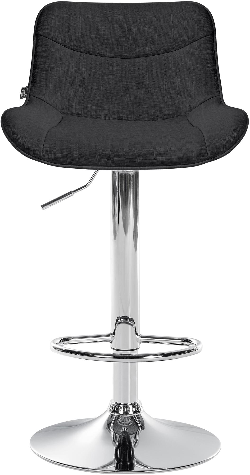 Lot de 2 tabourets de bar Vonore tissu