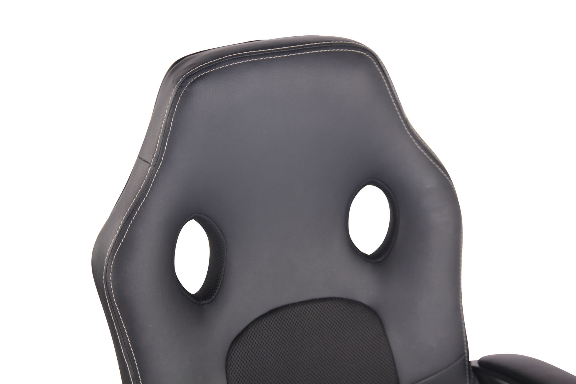 Chaise de bureau Elbing en similicuir