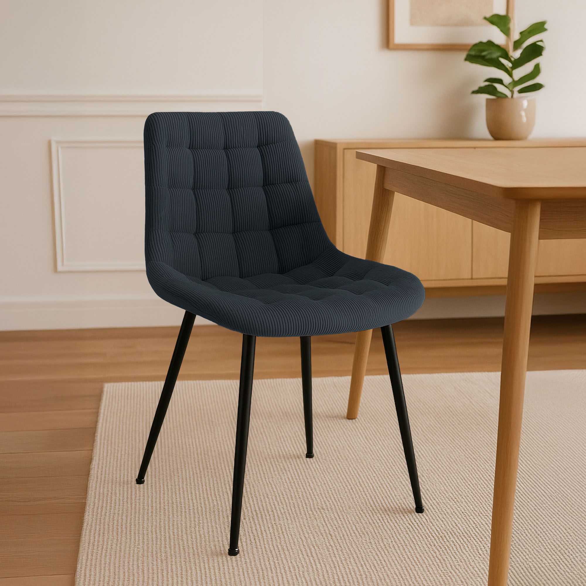 Chaise de salle à manger Sardna Cord