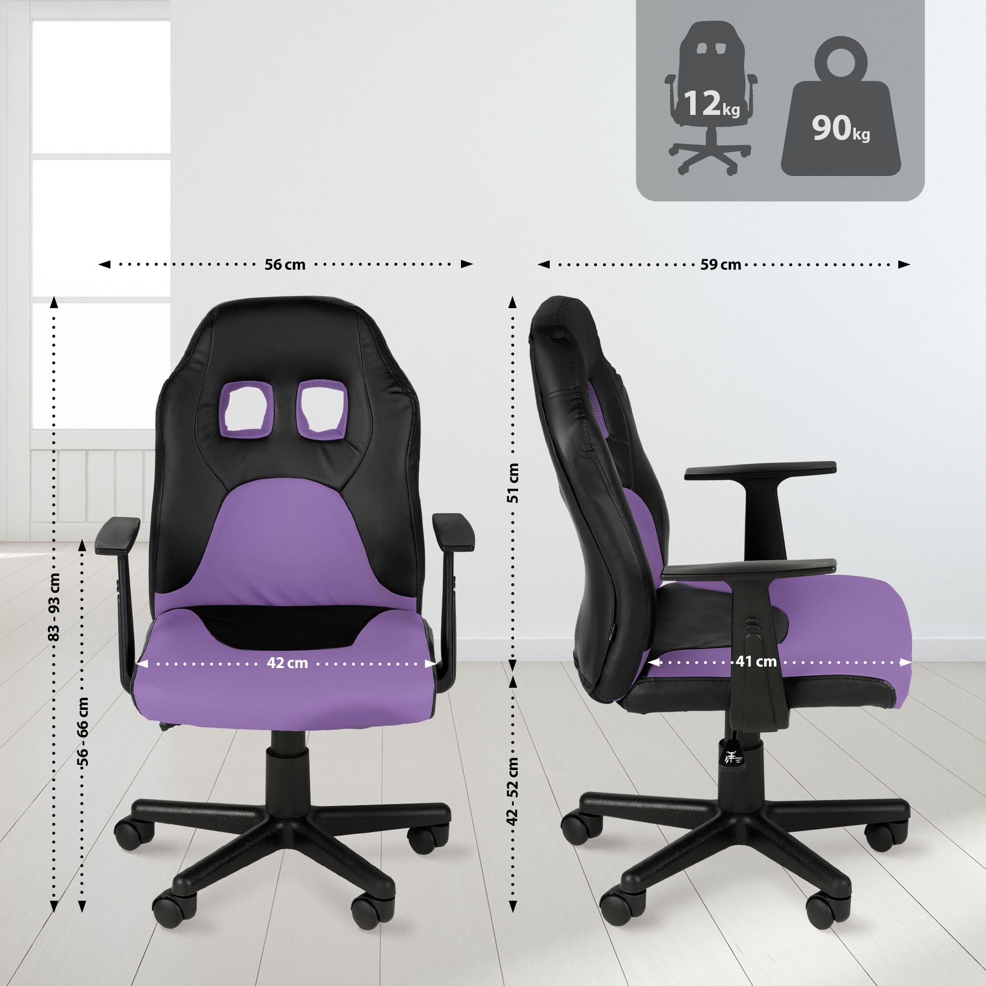 Chaise de bureau Fun pour enfants