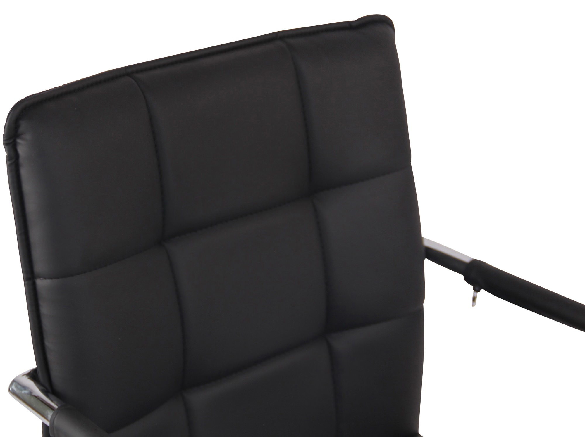 Chaise Cantilever Gandia en similicuir
