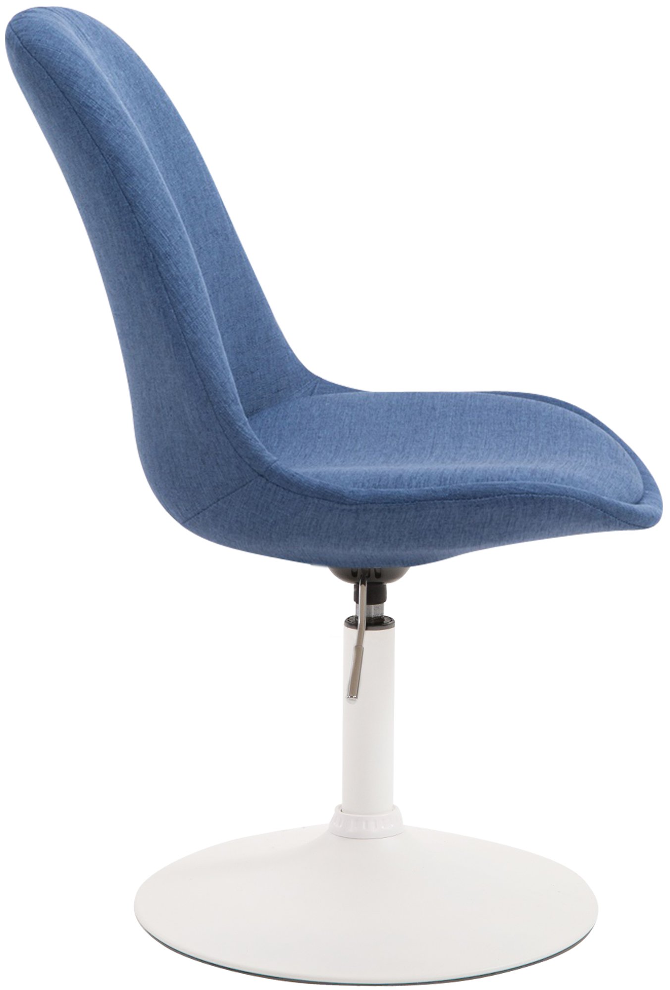 Chaise de salle à manger Maverick tissu avec pied trompette