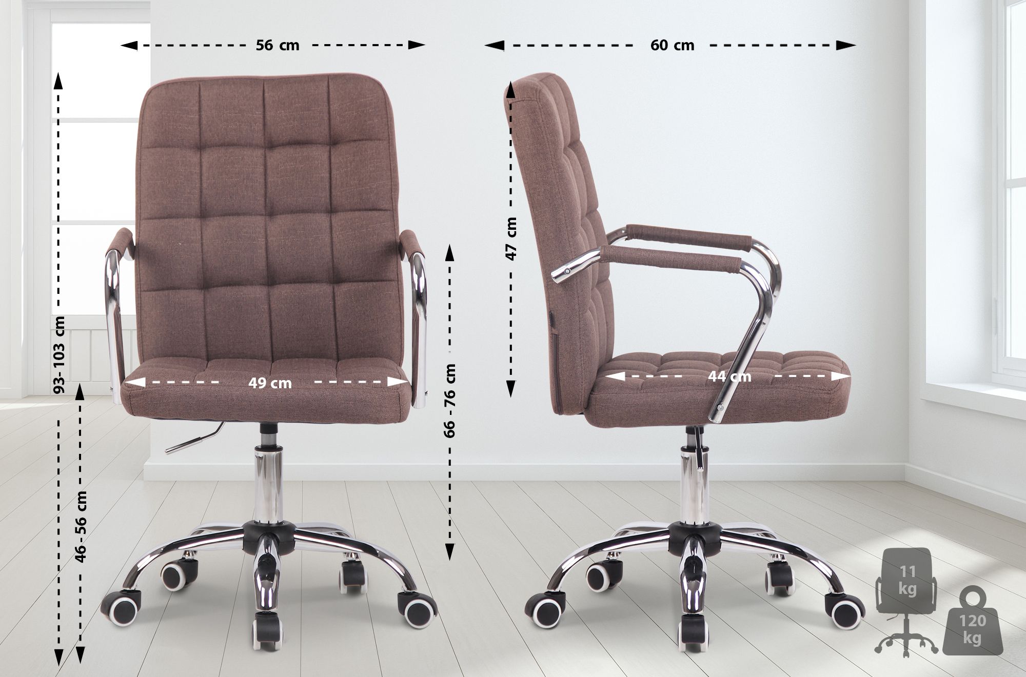 Fauteuil de bureau Terni