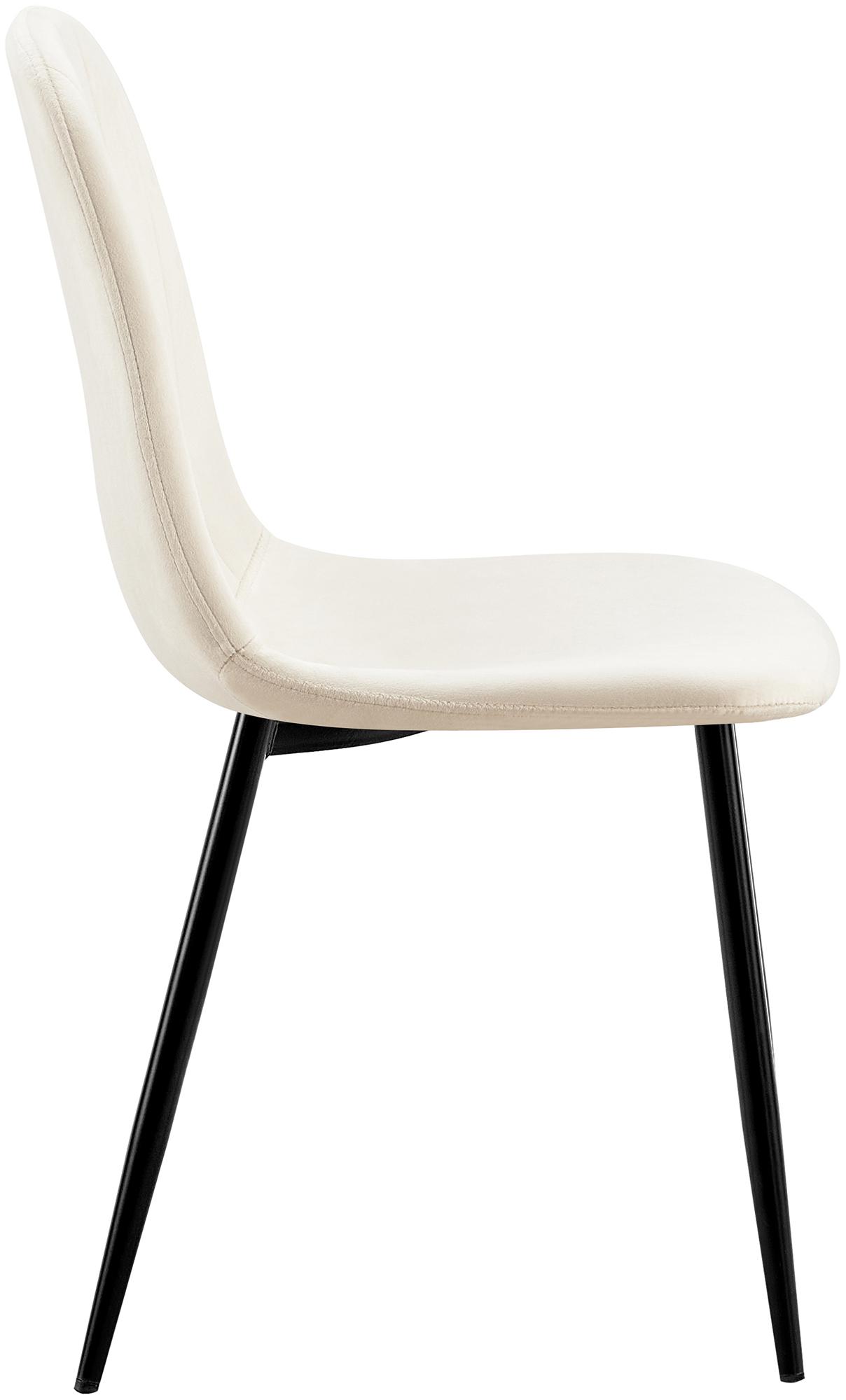 Chaise de salle à manger Baxter velours