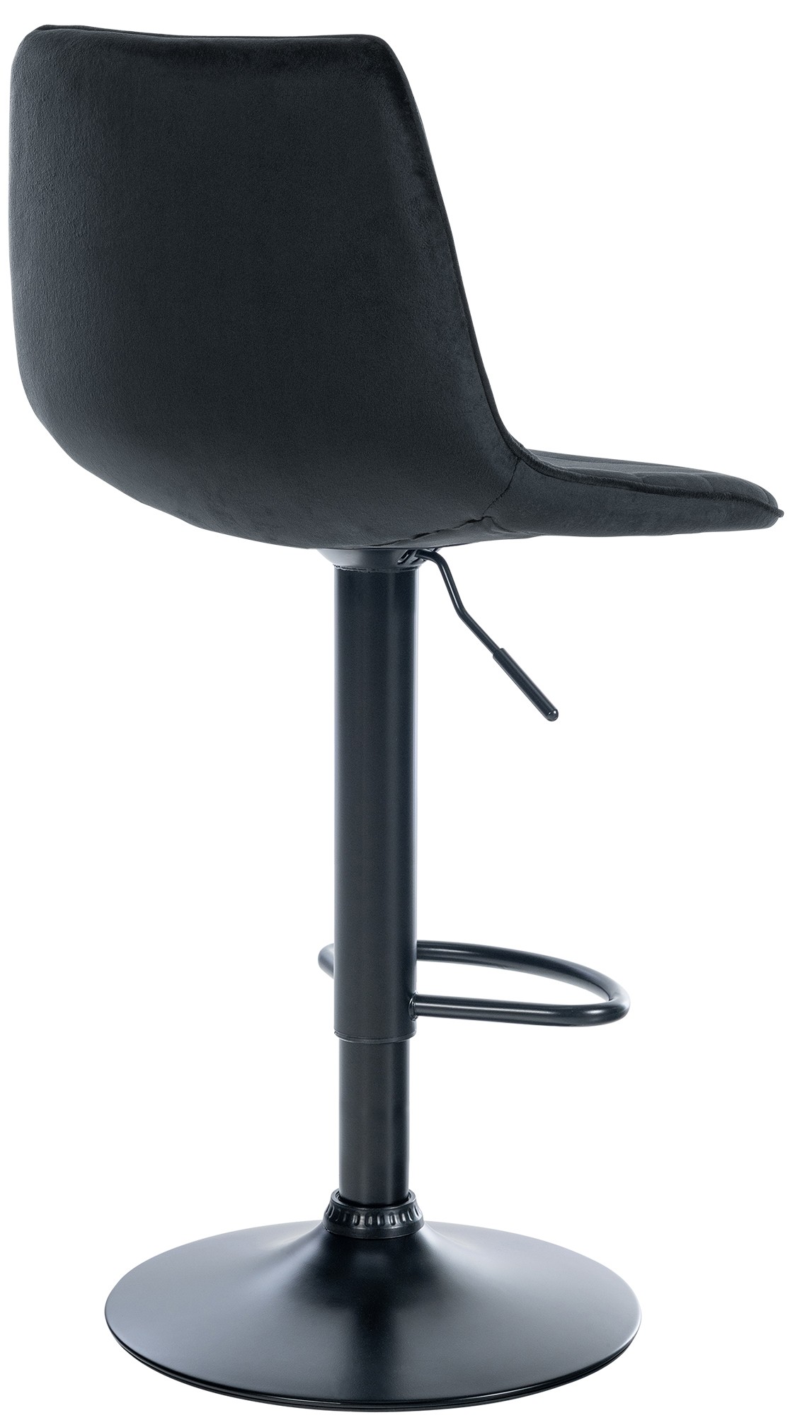 Lot de 2 tabourets de bar Lex velours